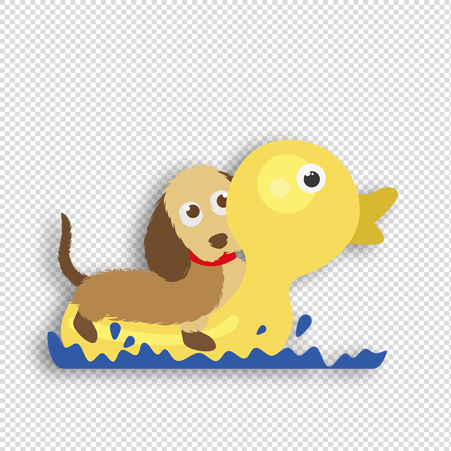 Teckel - Dagritmekaarten Transparant 