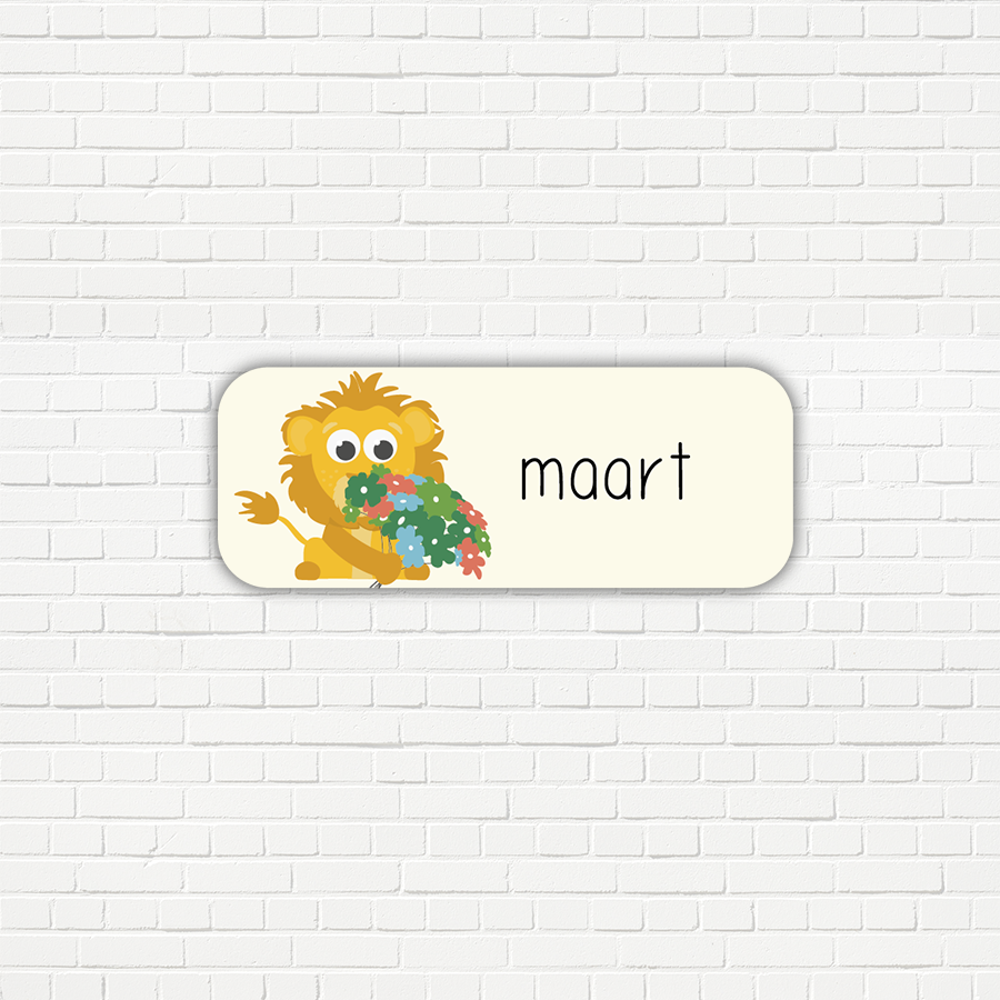 Leeuw - Maandkaarten