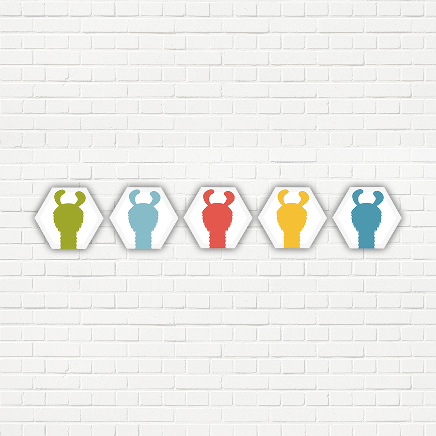 Lama - Dagritmekaart Hoekenwerk