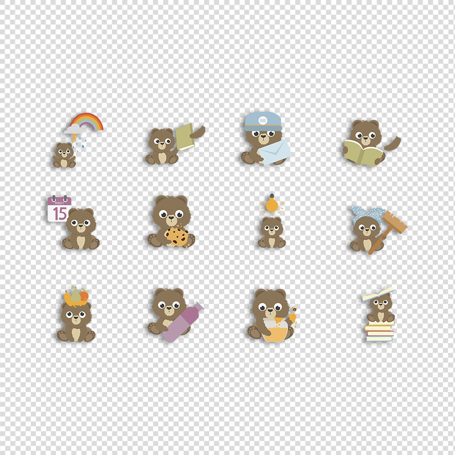 Beer - Takenbord Transparant