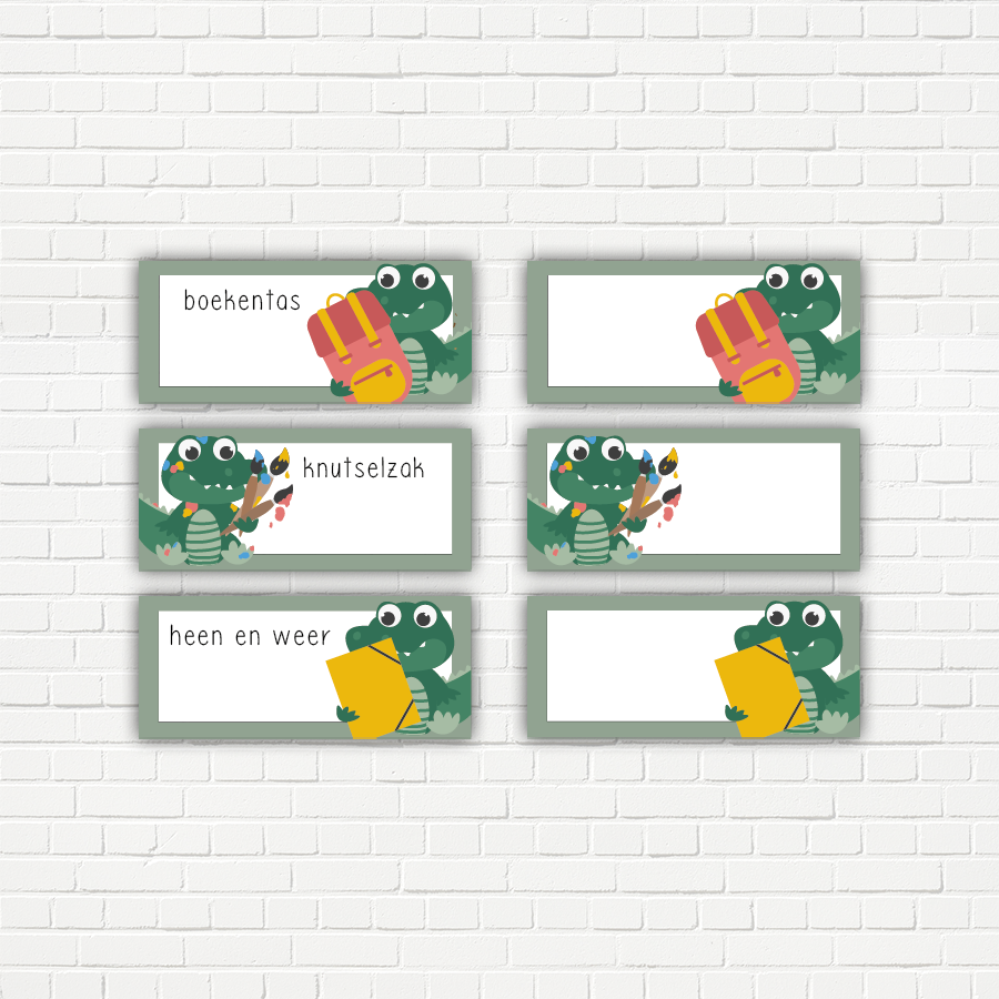Krokodil - Labels