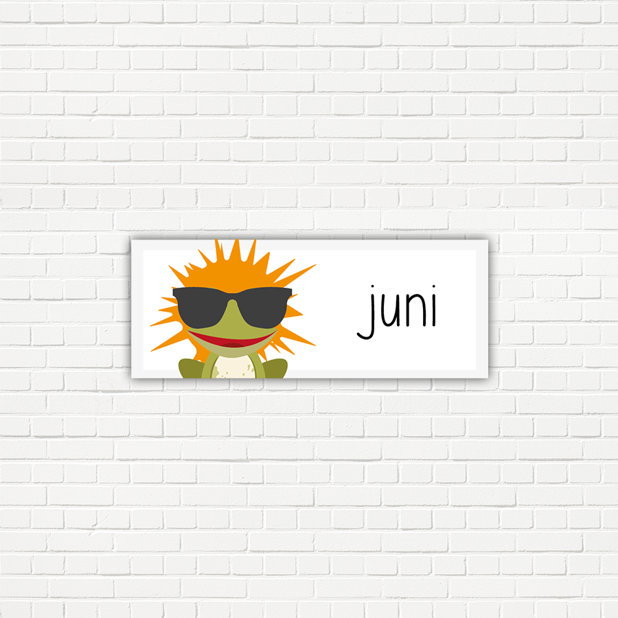 Kikker - Maandkaarten