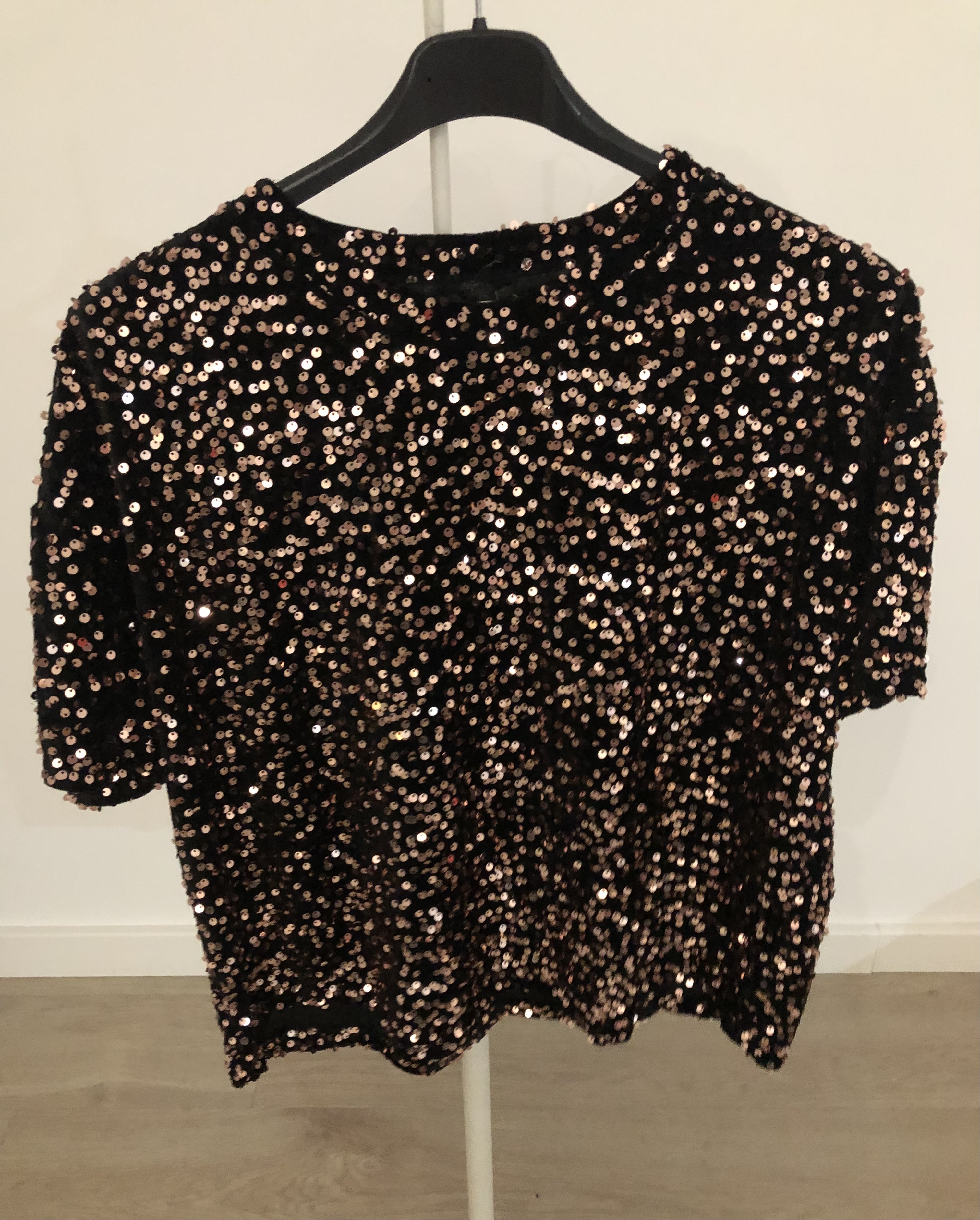 Brokatowa Bluzka Damska