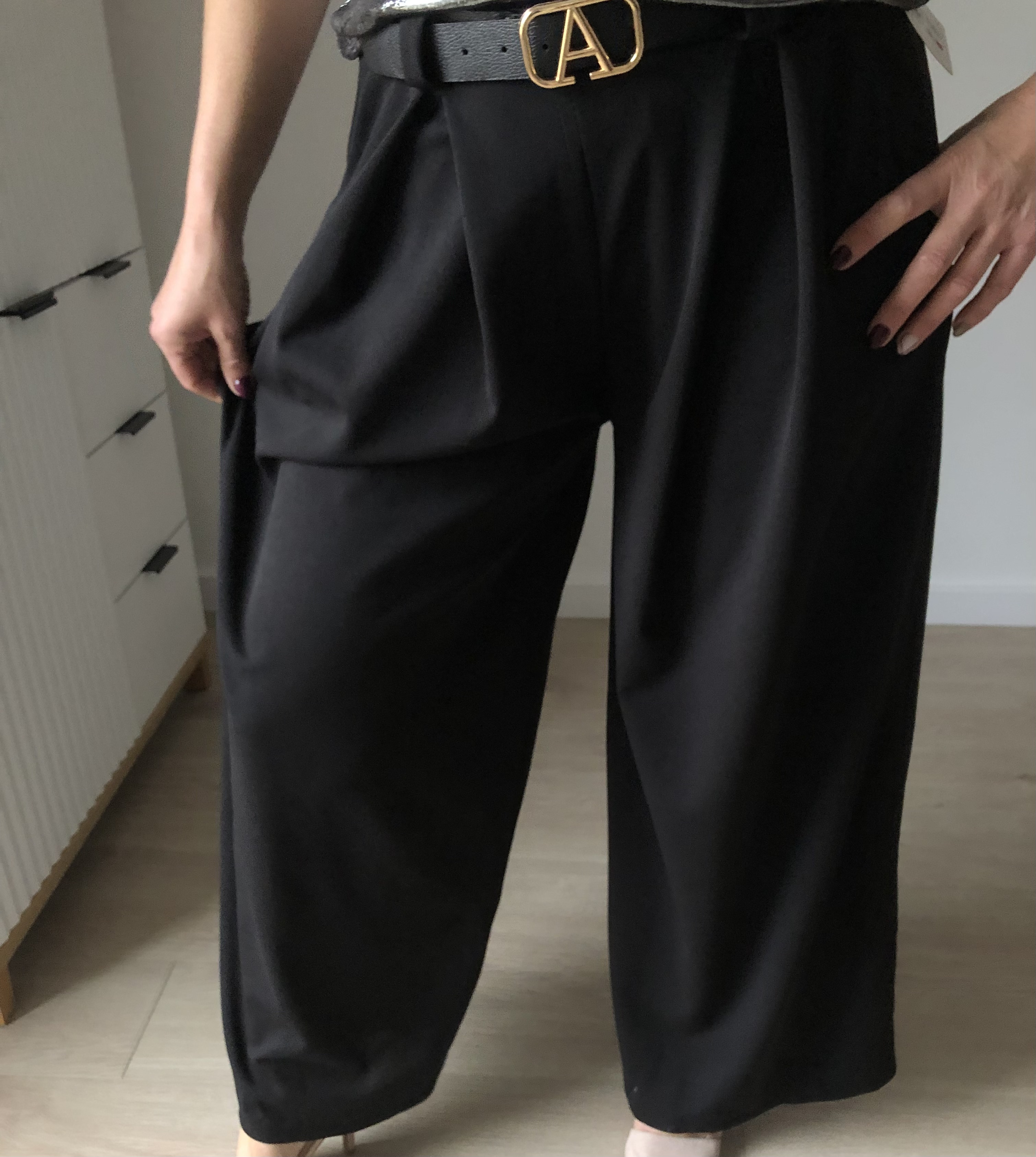 Eleganckie spodnie czarne