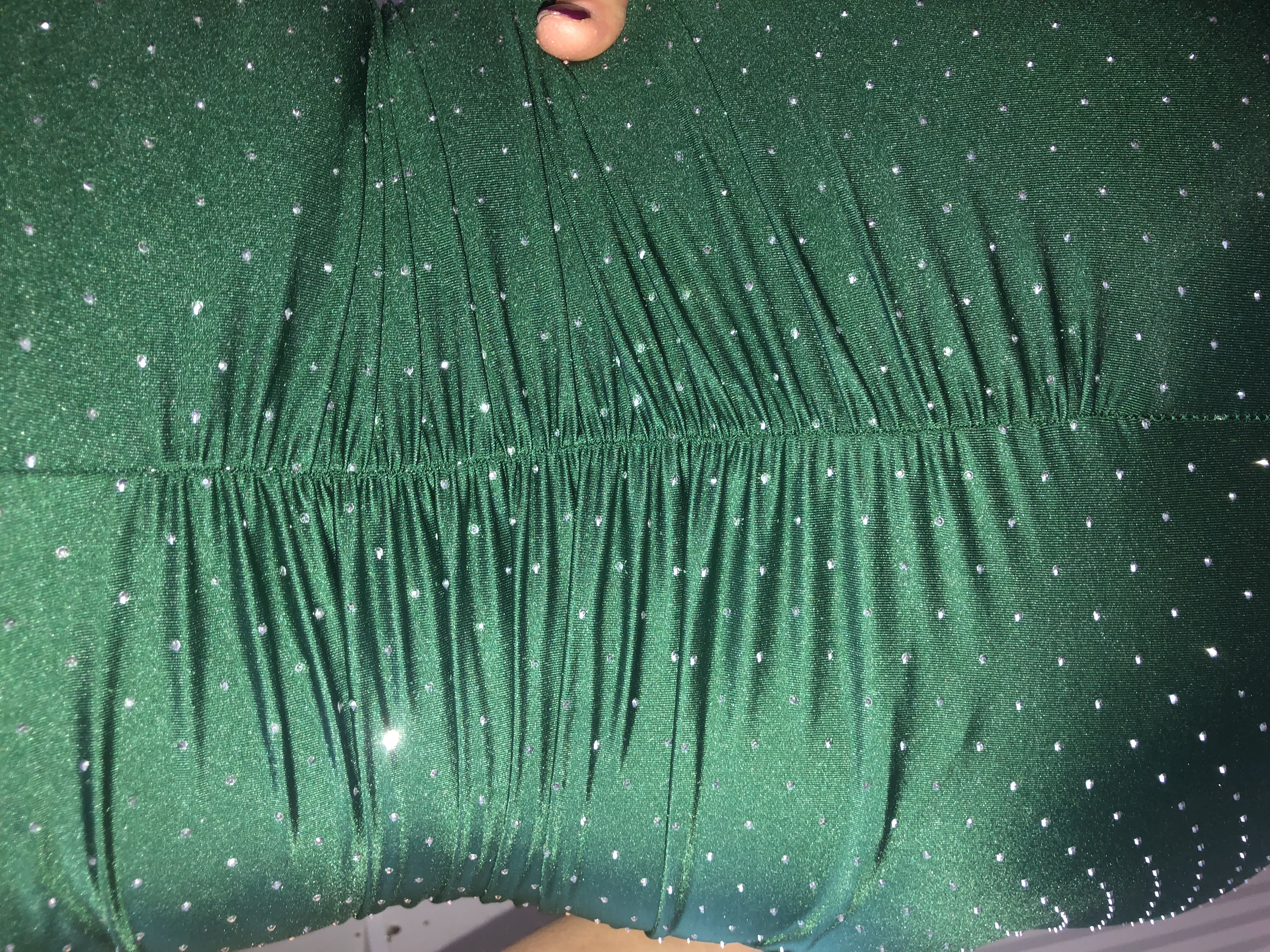 Zielona sukienka wieczorowa