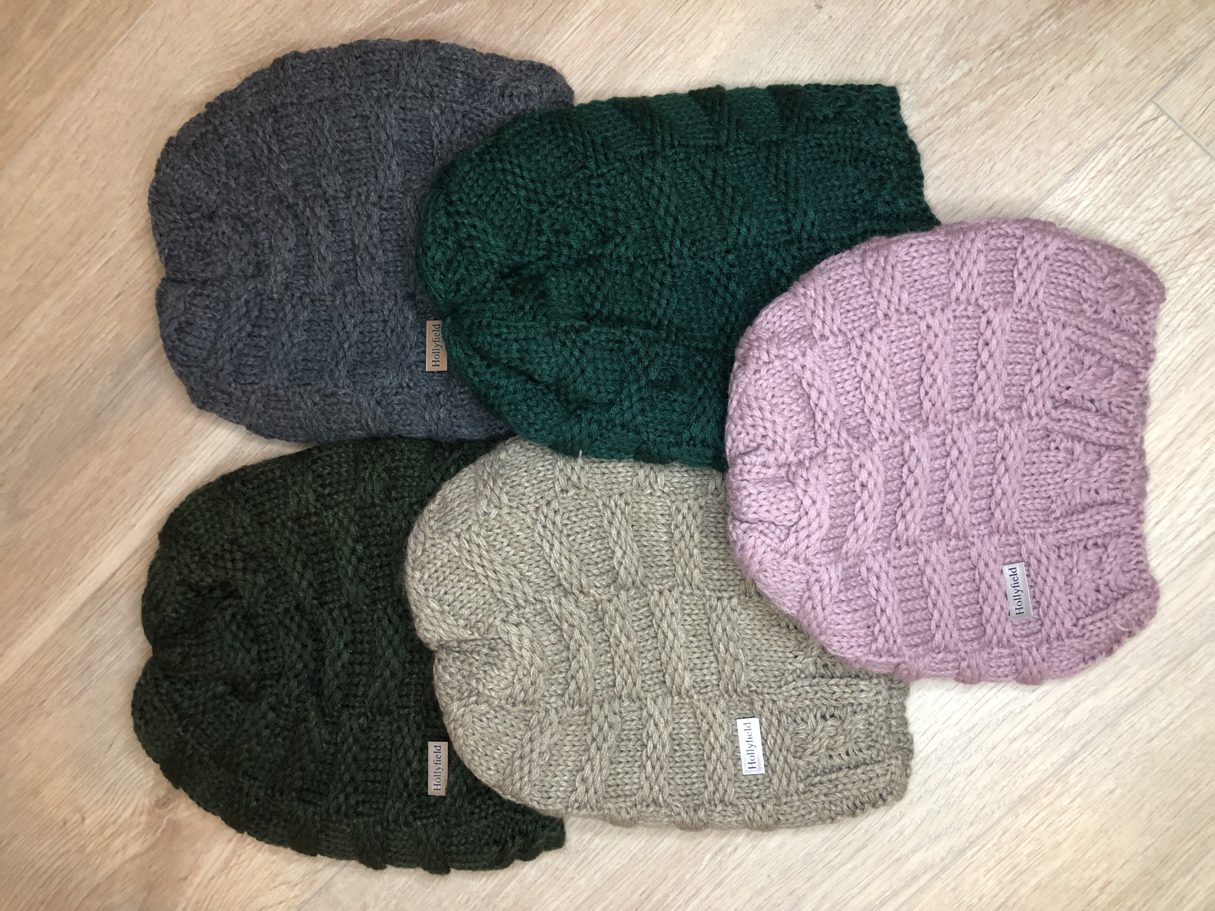 Wełniane czapki zimowe