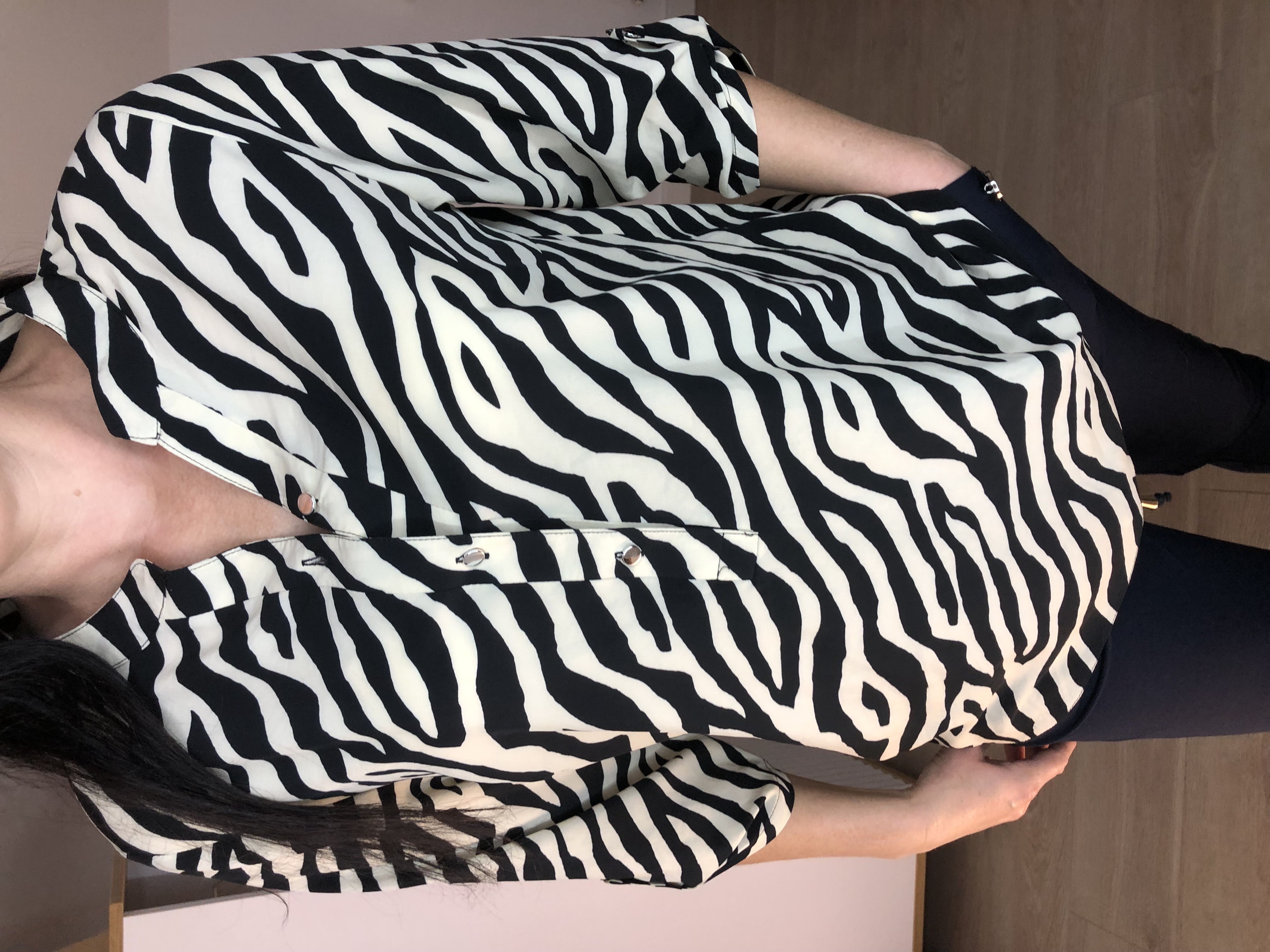 Bluzka damska w zebrę