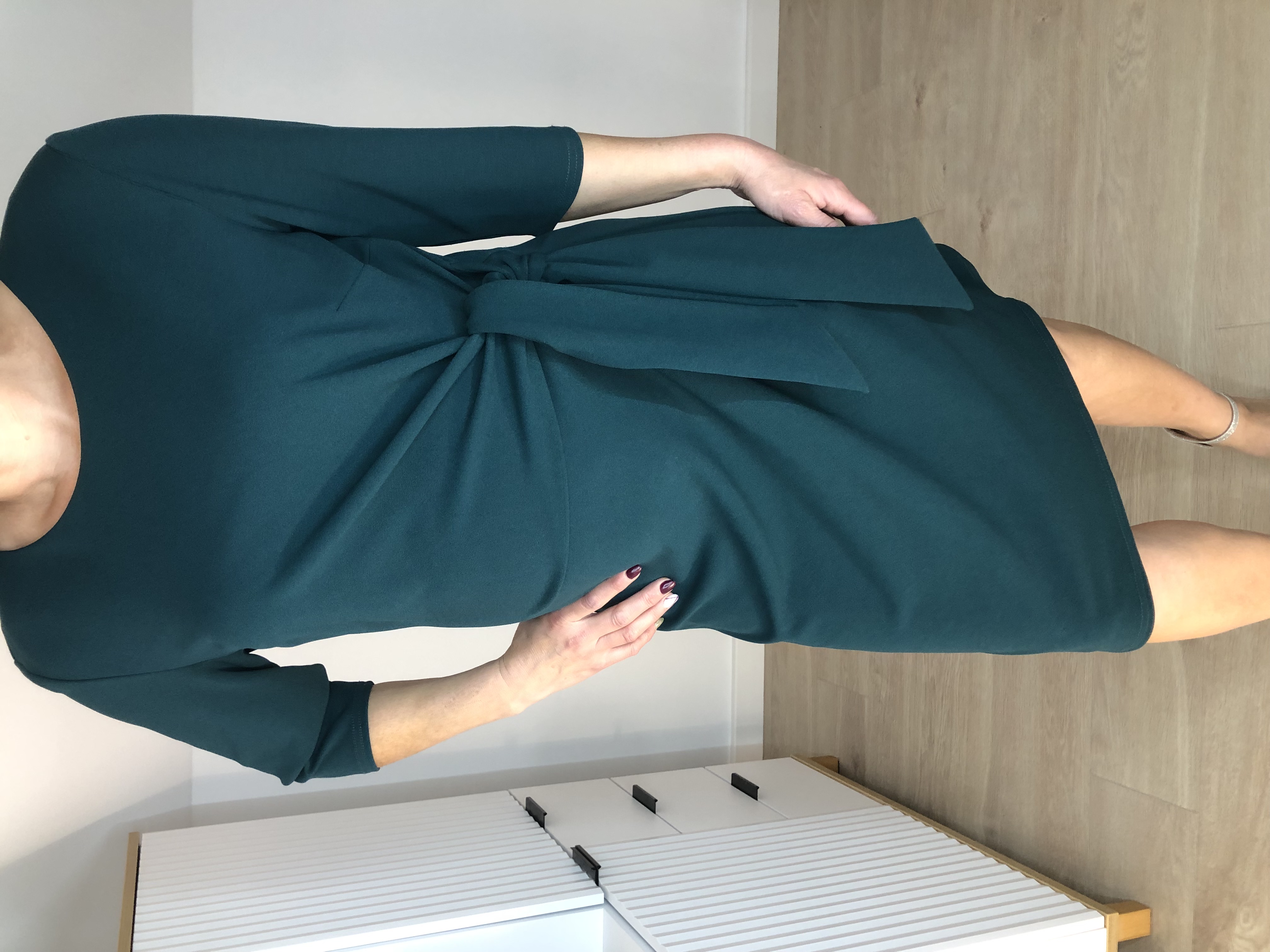 Zielona sukienka damska