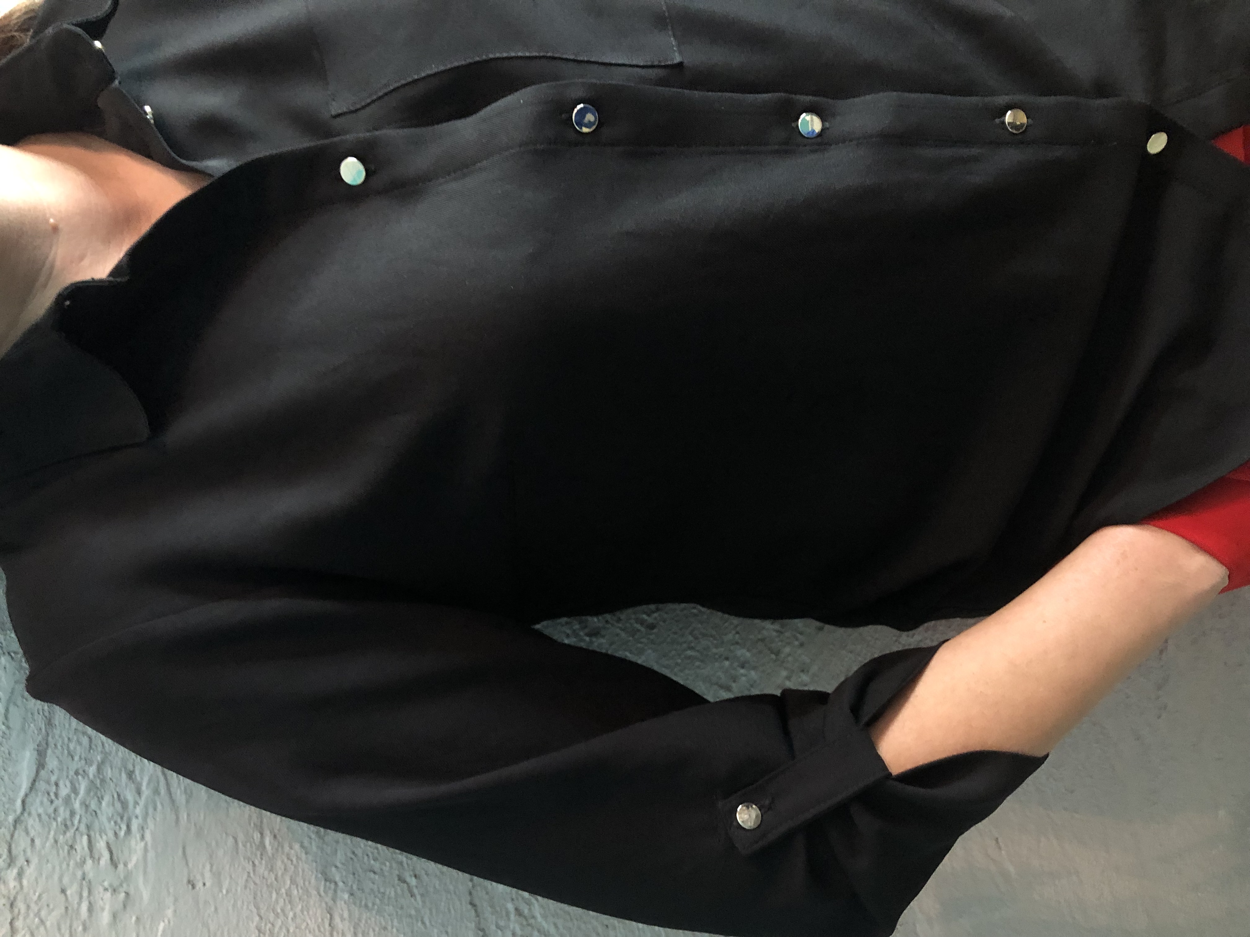 Czarna koszula damska