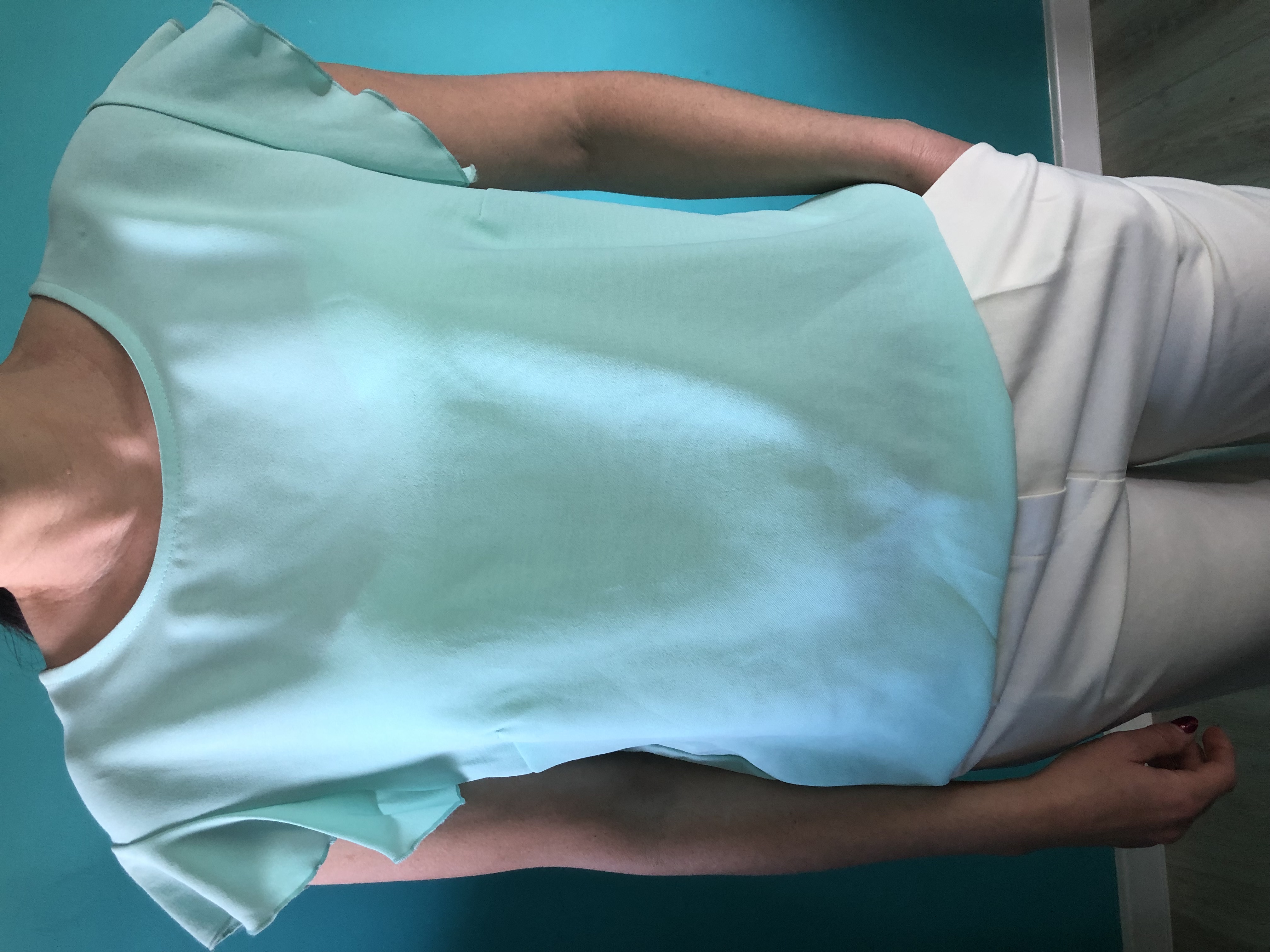 Pastelowa Bluzka Damska