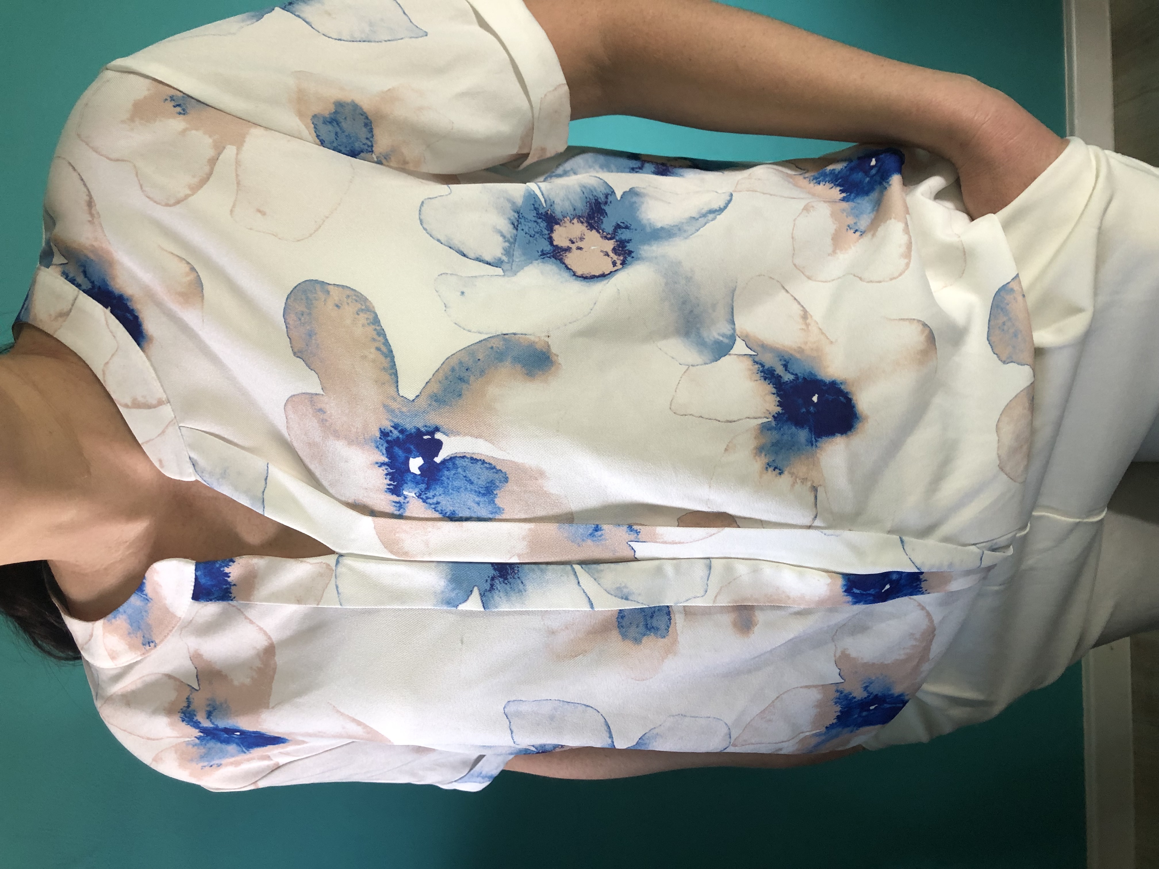 Damska koszula w kwiaty