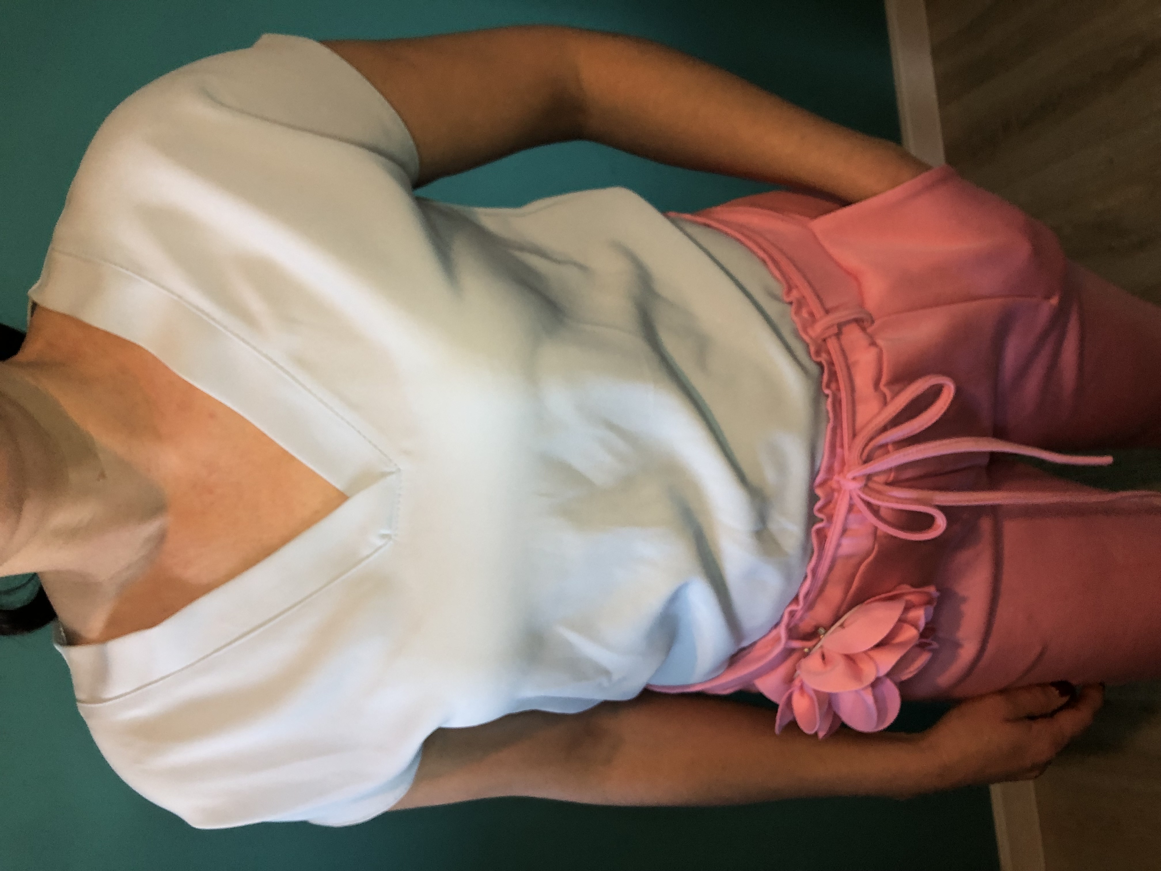 Bluzka błękitna damska