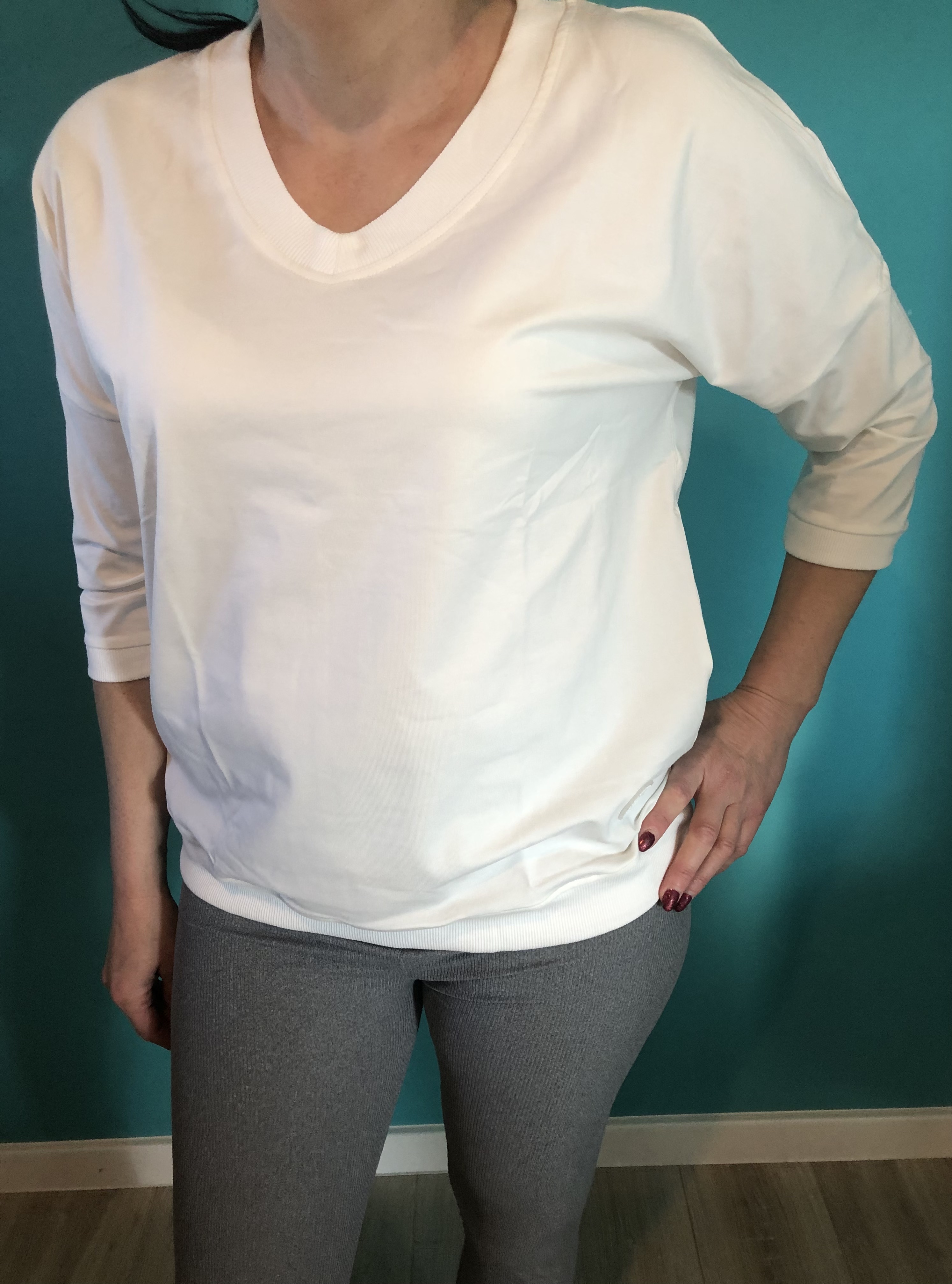 Biała bluzka damska