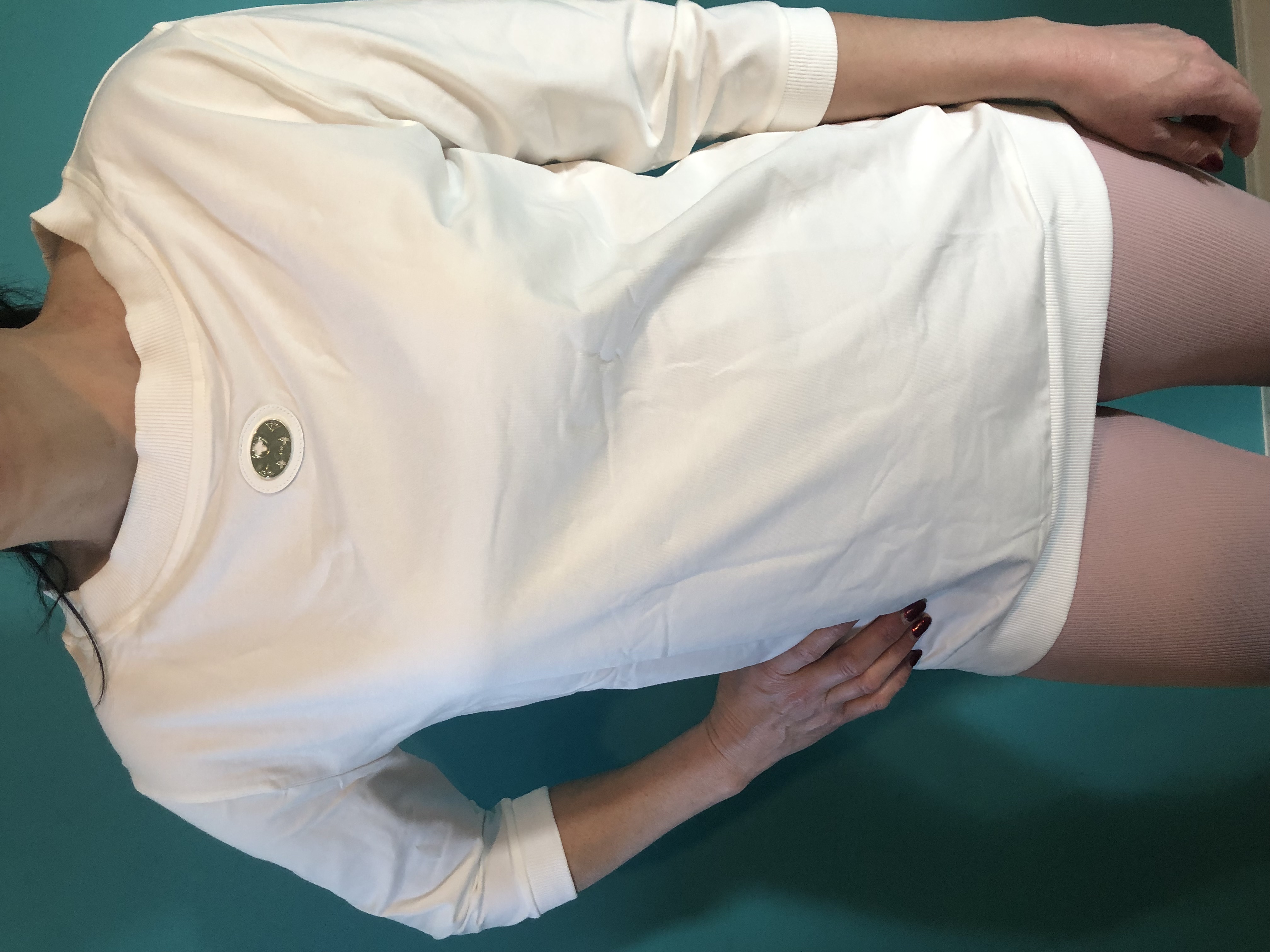 Biała koszulka damska