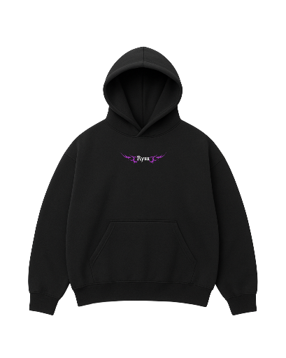 HOODIE BLACK DRAGON