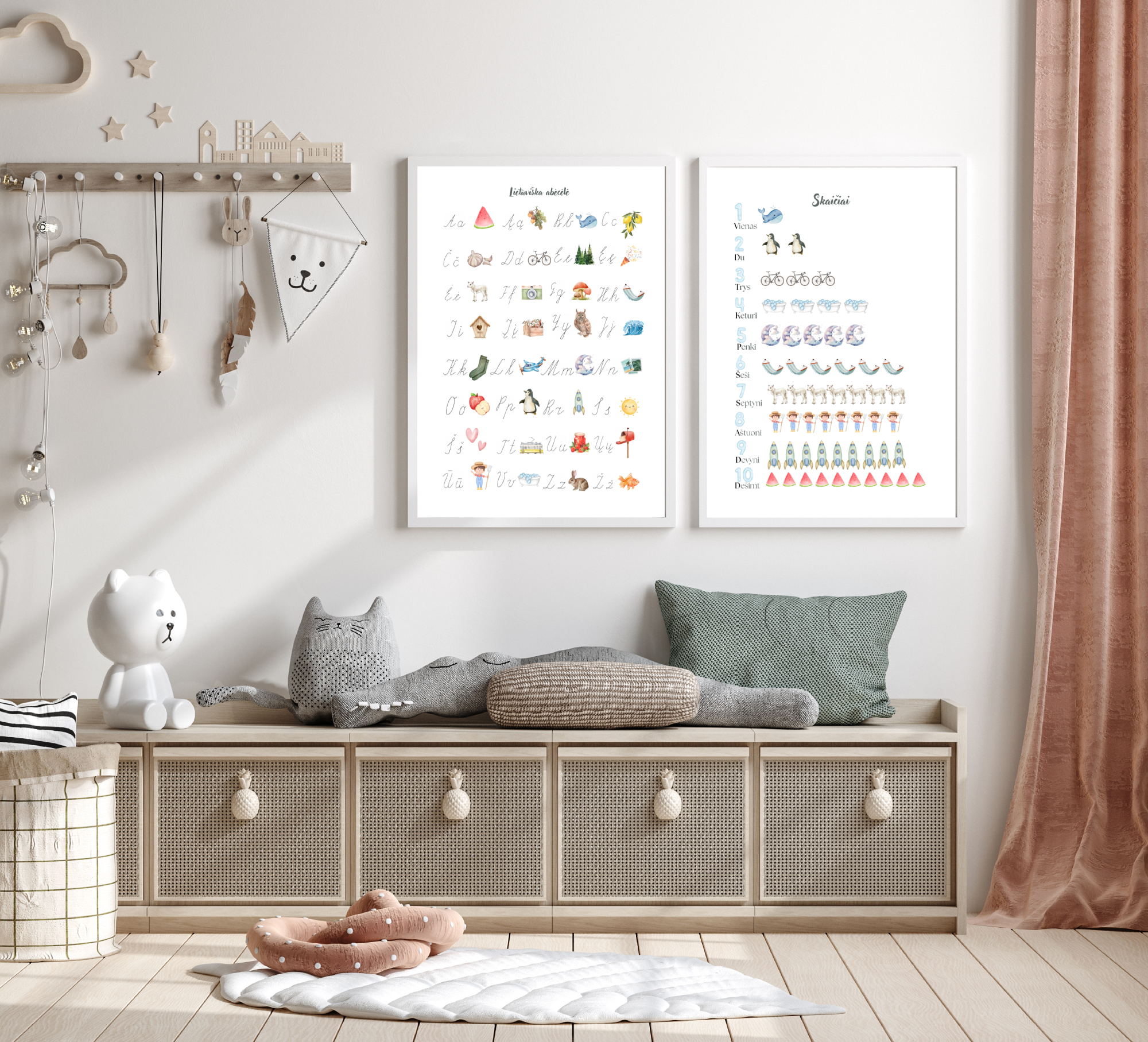 Neutrali abėcėlė (TIK su rašytinėmis raidėmis)