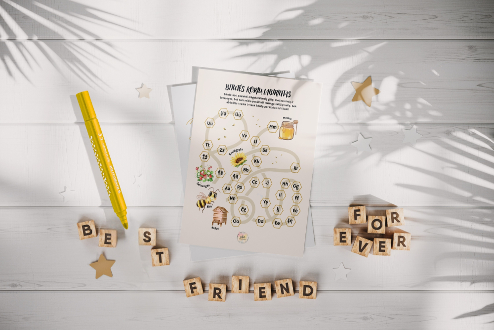 Bitutės korių labirintas