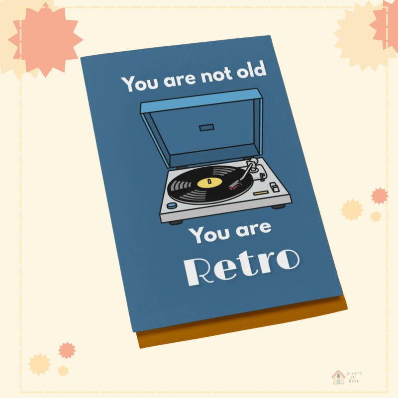 Custom Greeting Card with Envelope | Personalized Handmade Card | Kawaii Art Card