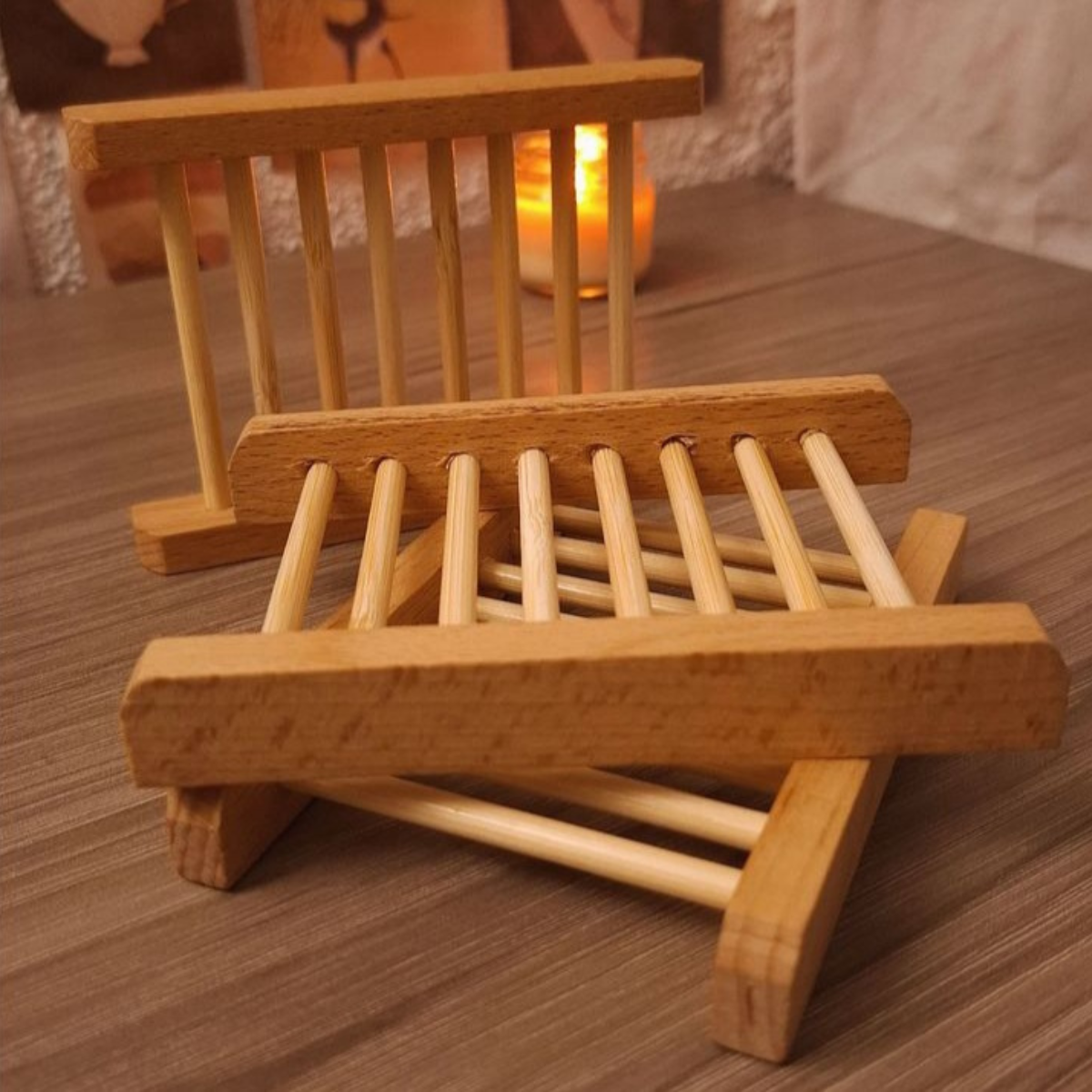 Saboneteira de Bambu