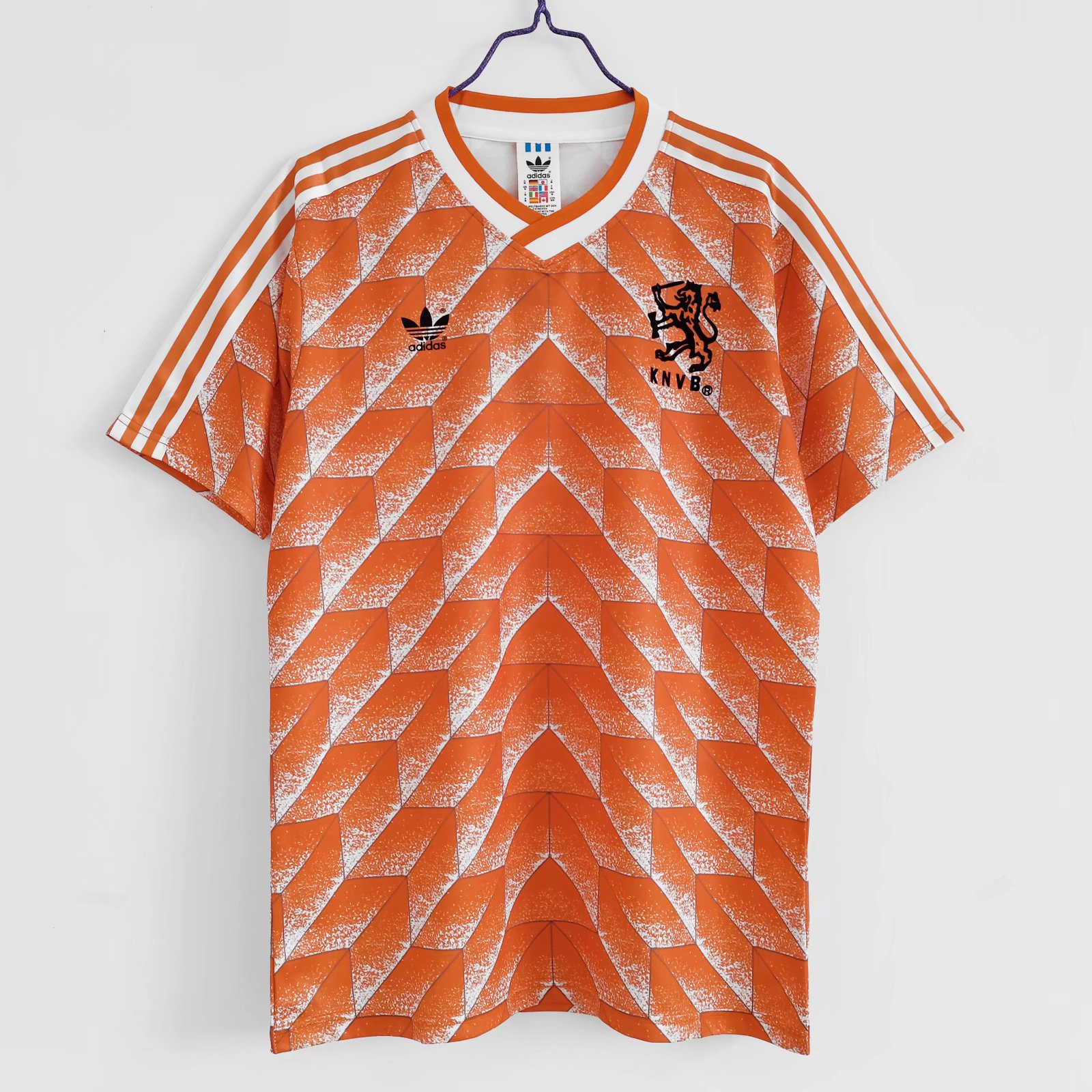 Vintage Orange Football Jersey