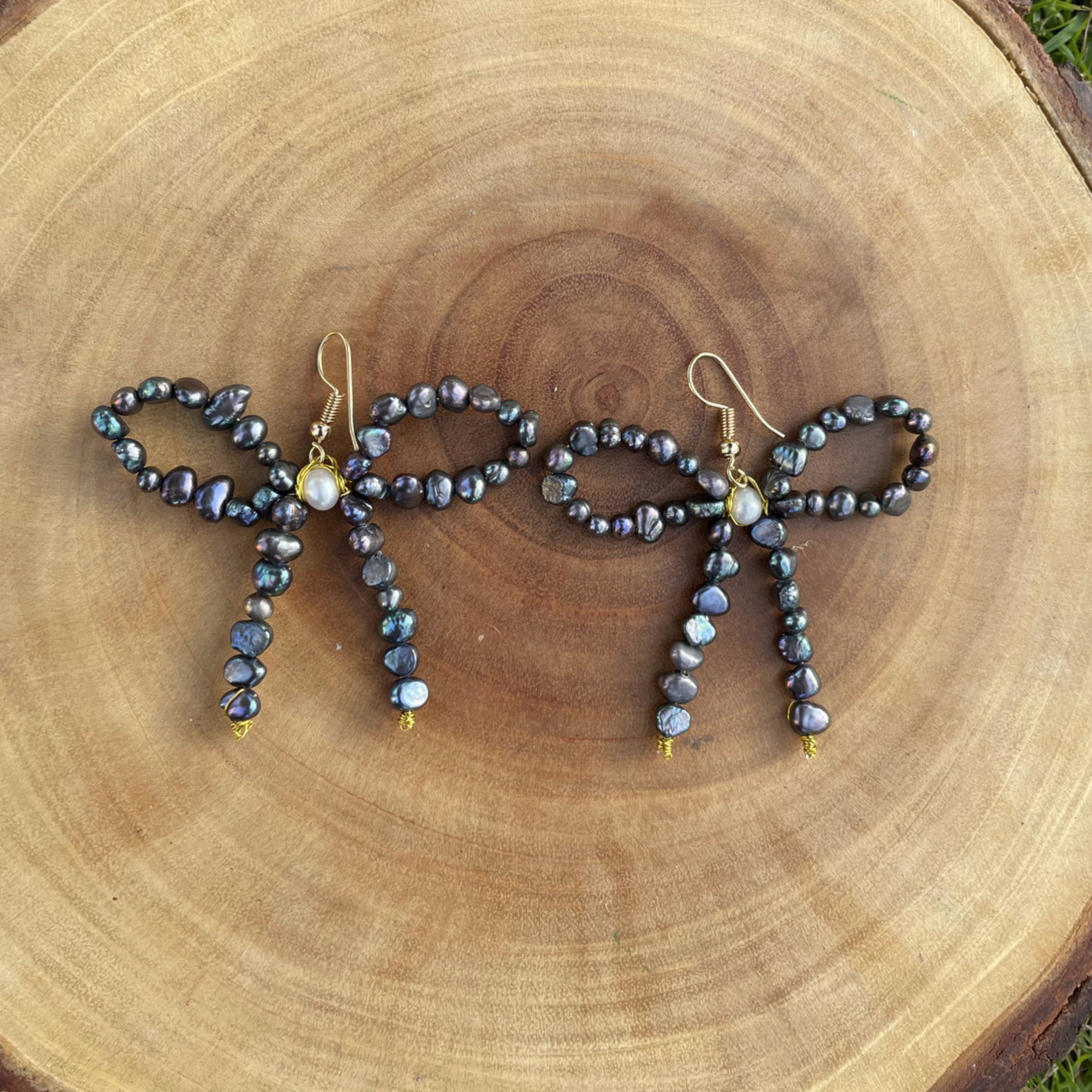 Bold Bow Earrings