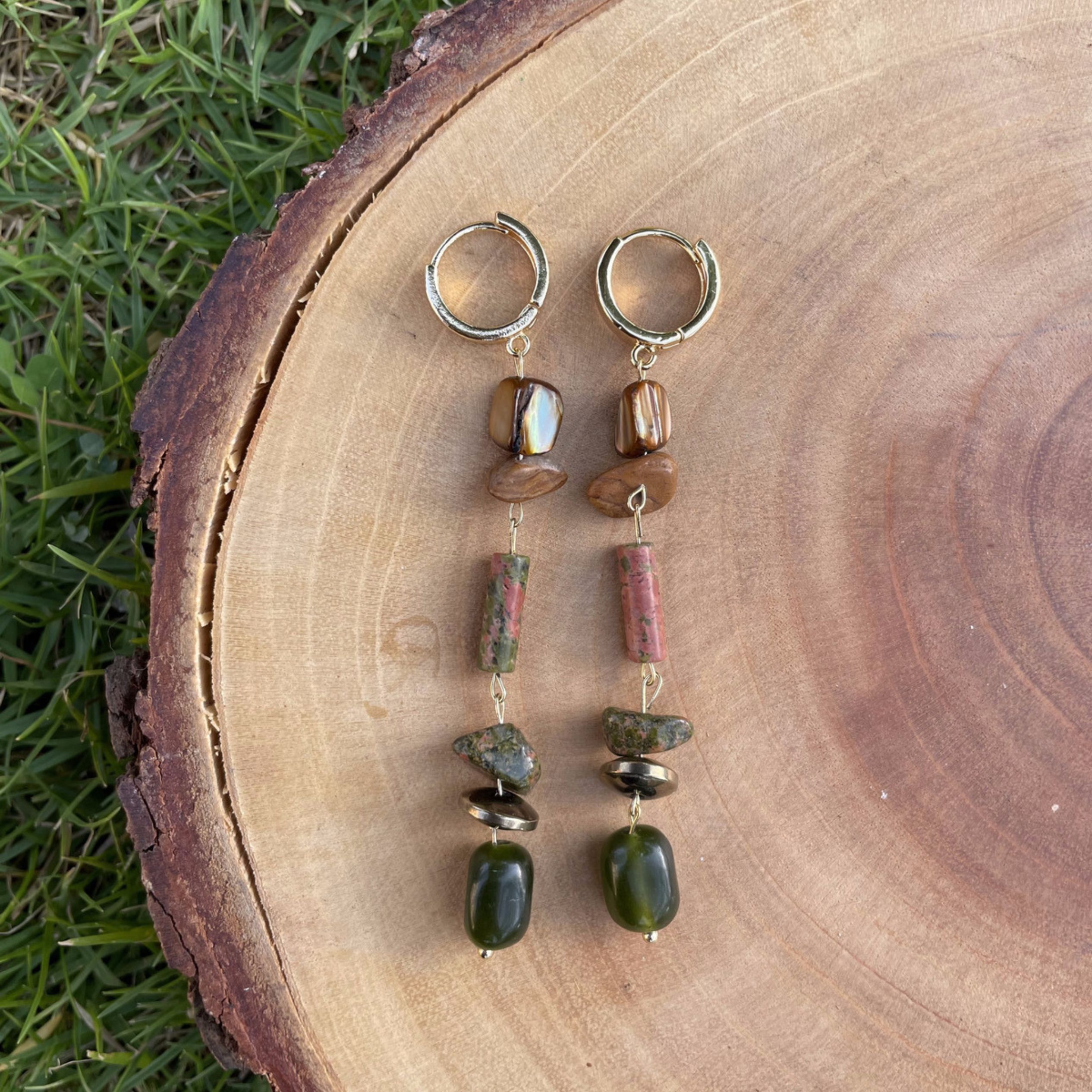 Rosewood Earrings