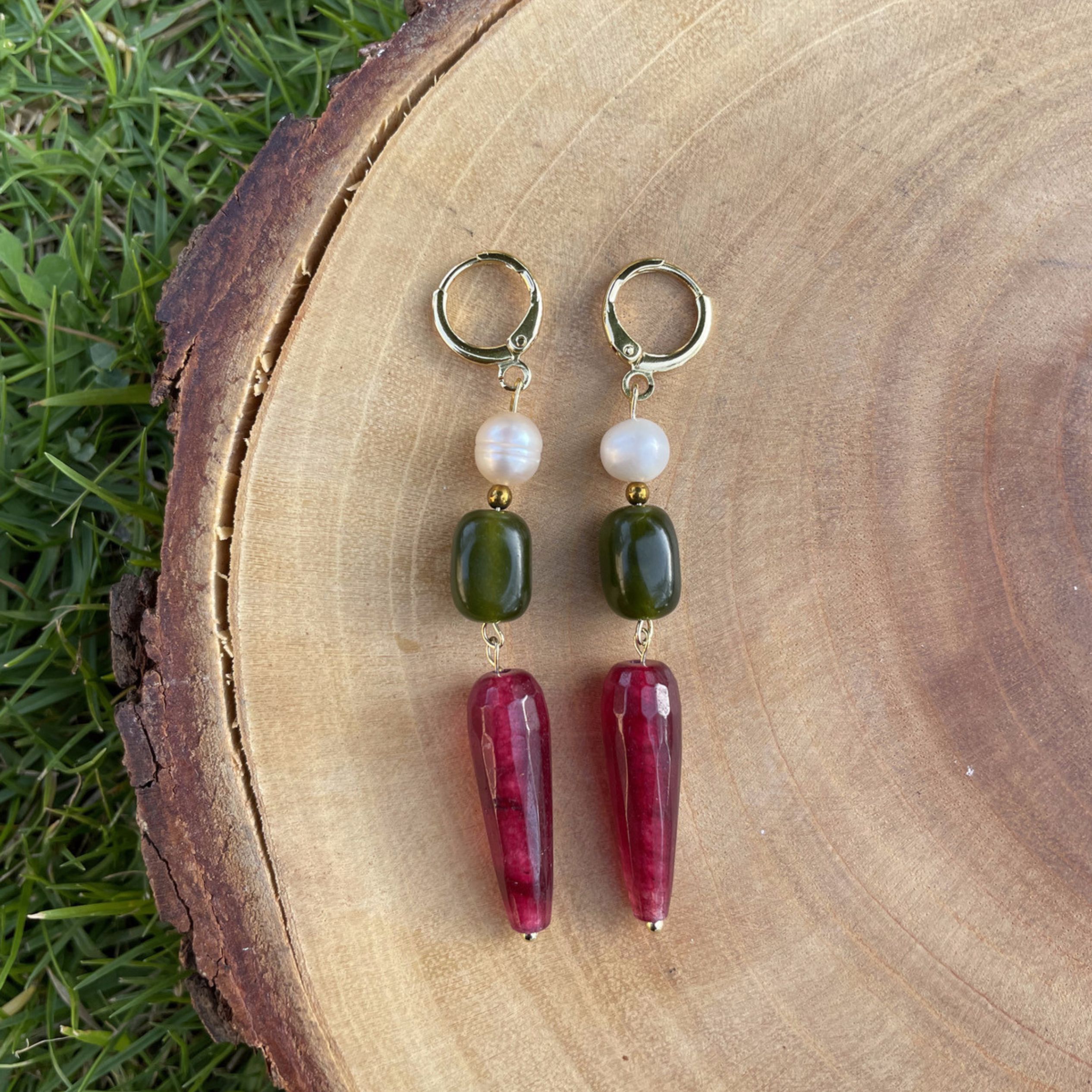 Lotus Earrings