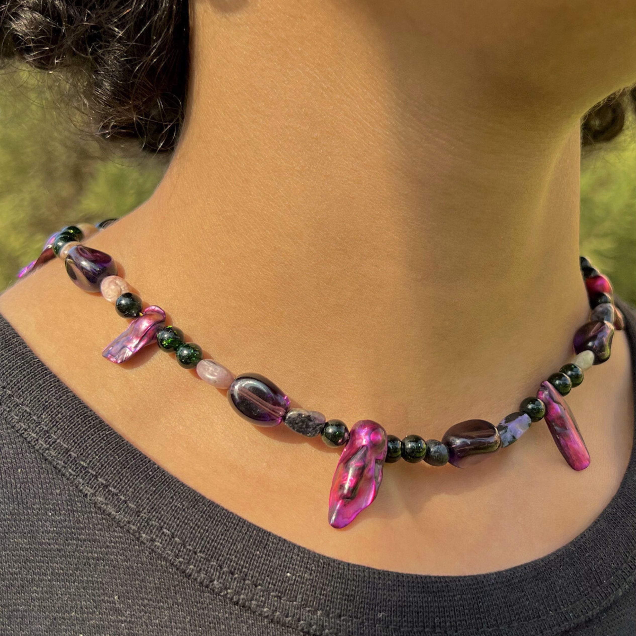 Obsidian Necklace