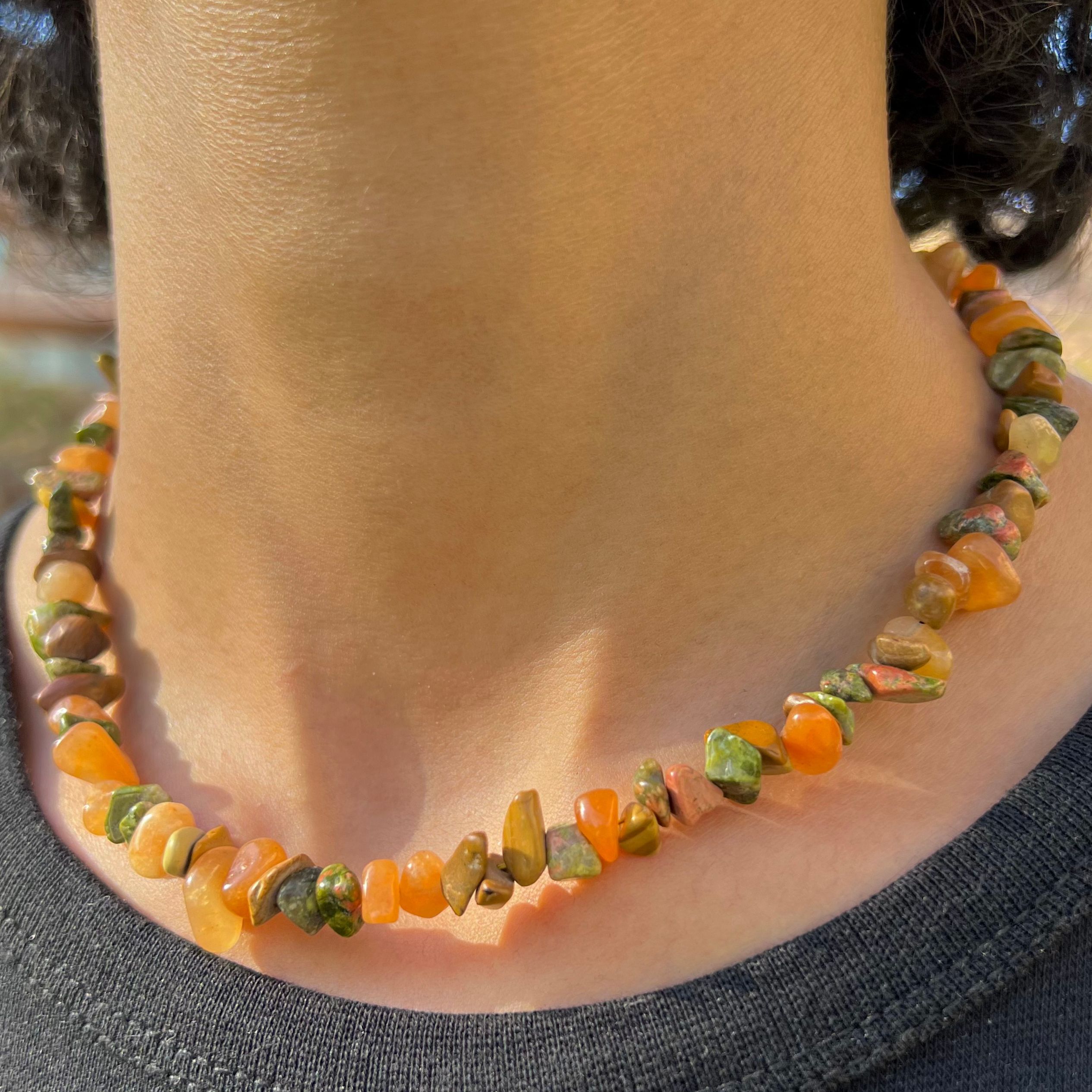 Pumpkin Spice Necklace