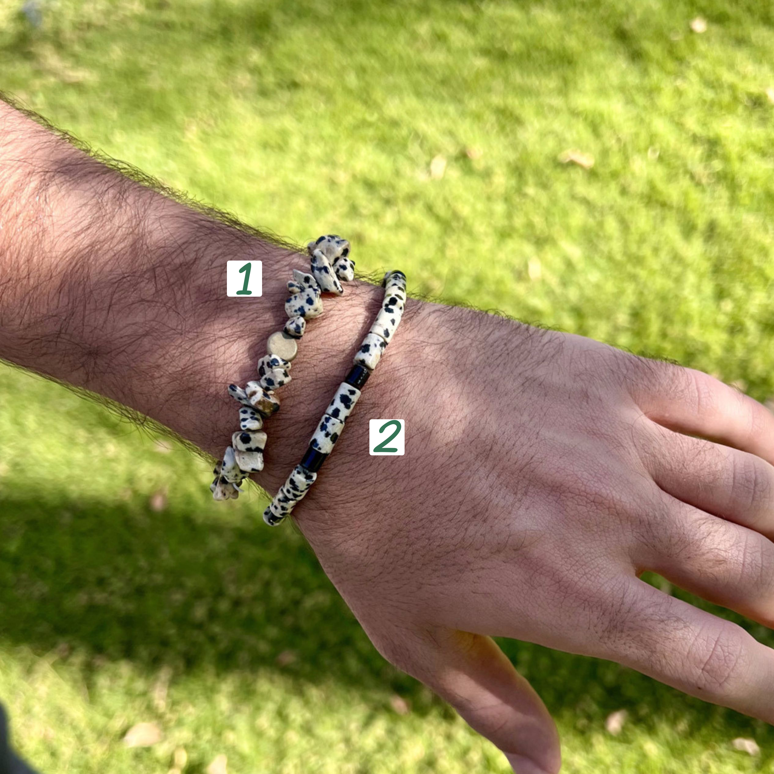 Dalmatian Bracelets