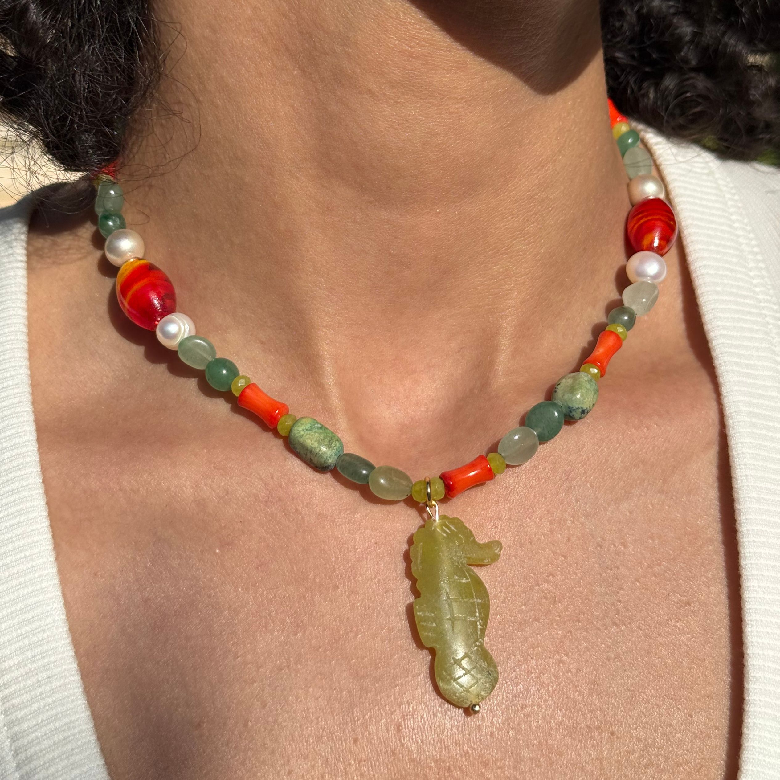 Ya Sea Horse! Necklace