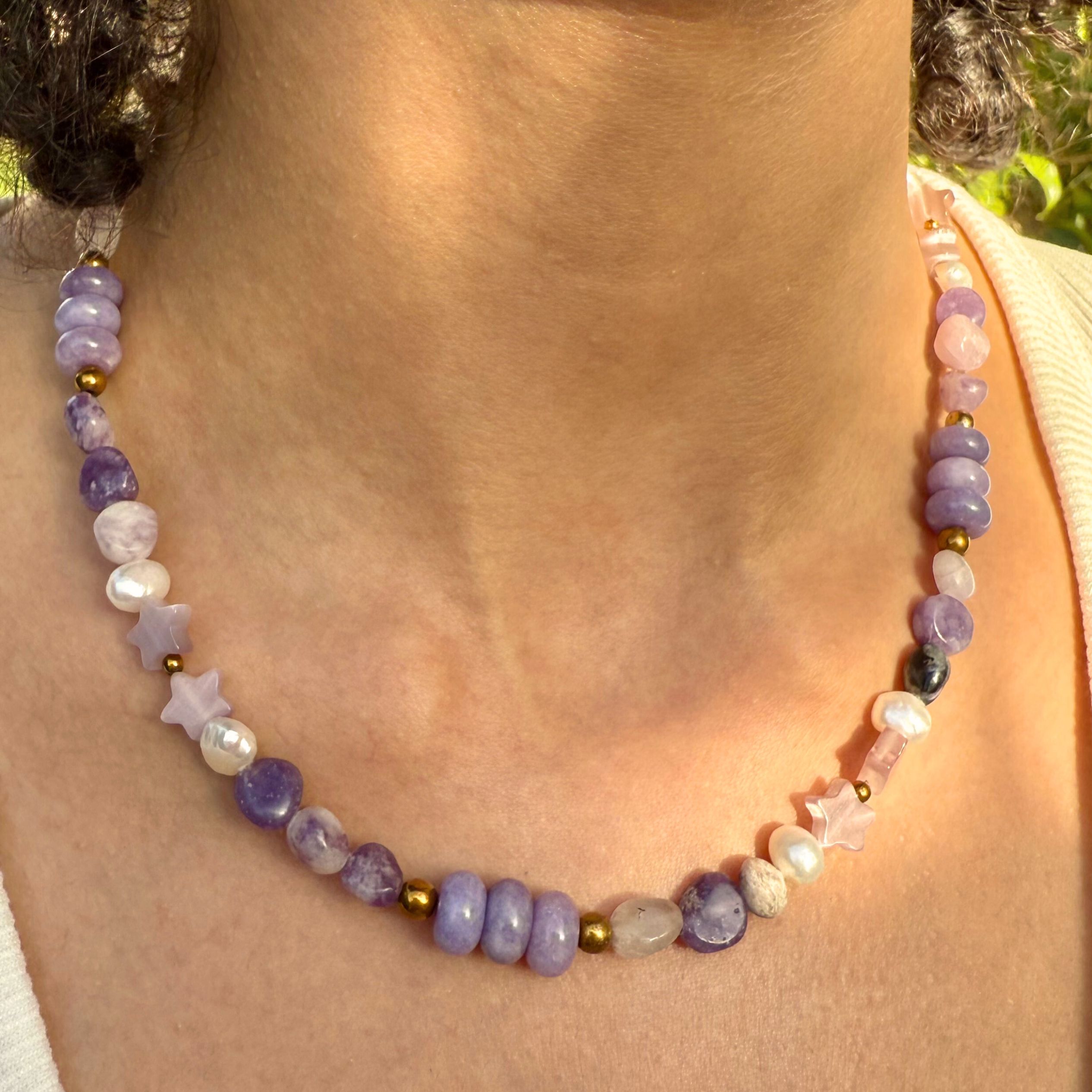 Lavender Necklace