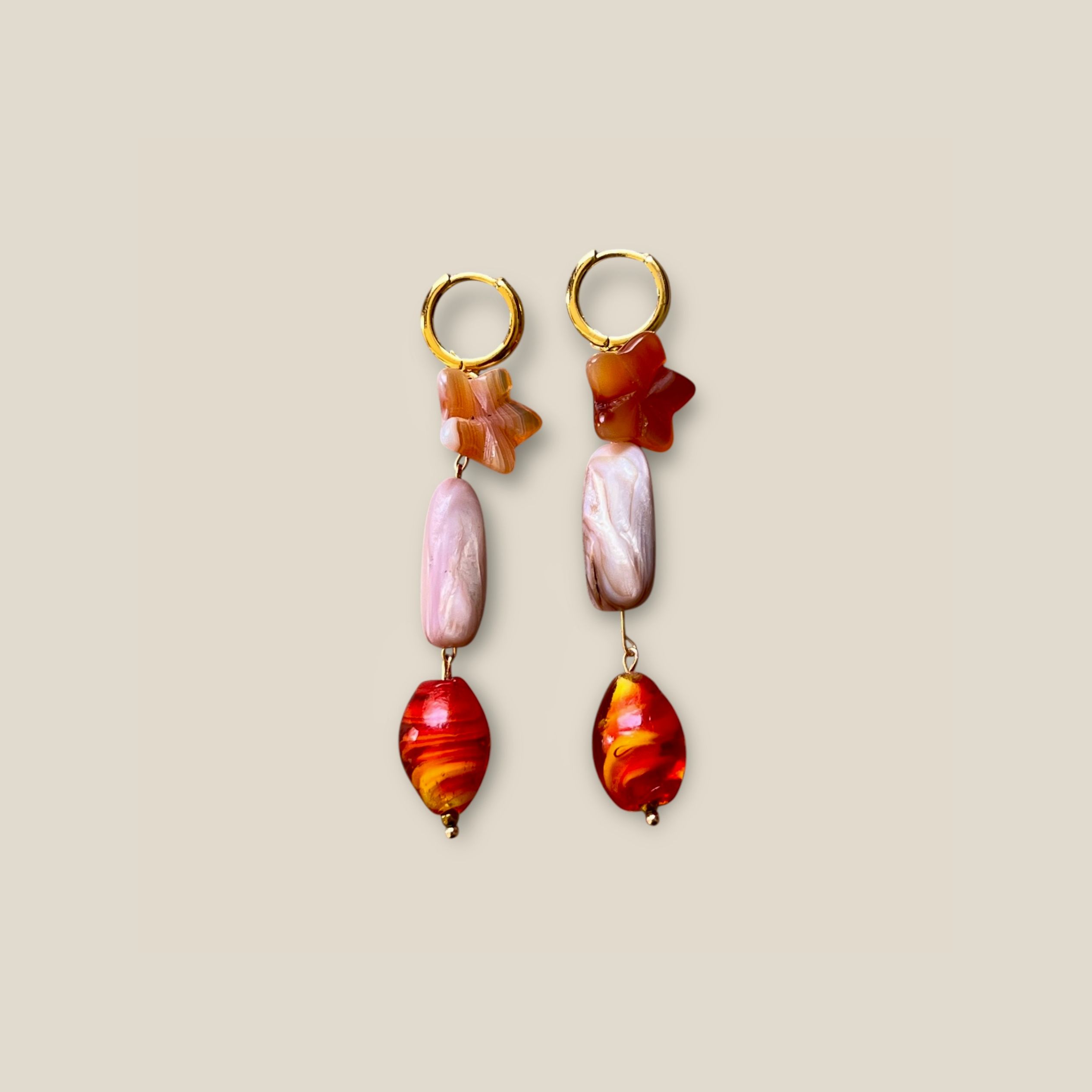 Grapefruit Earrings