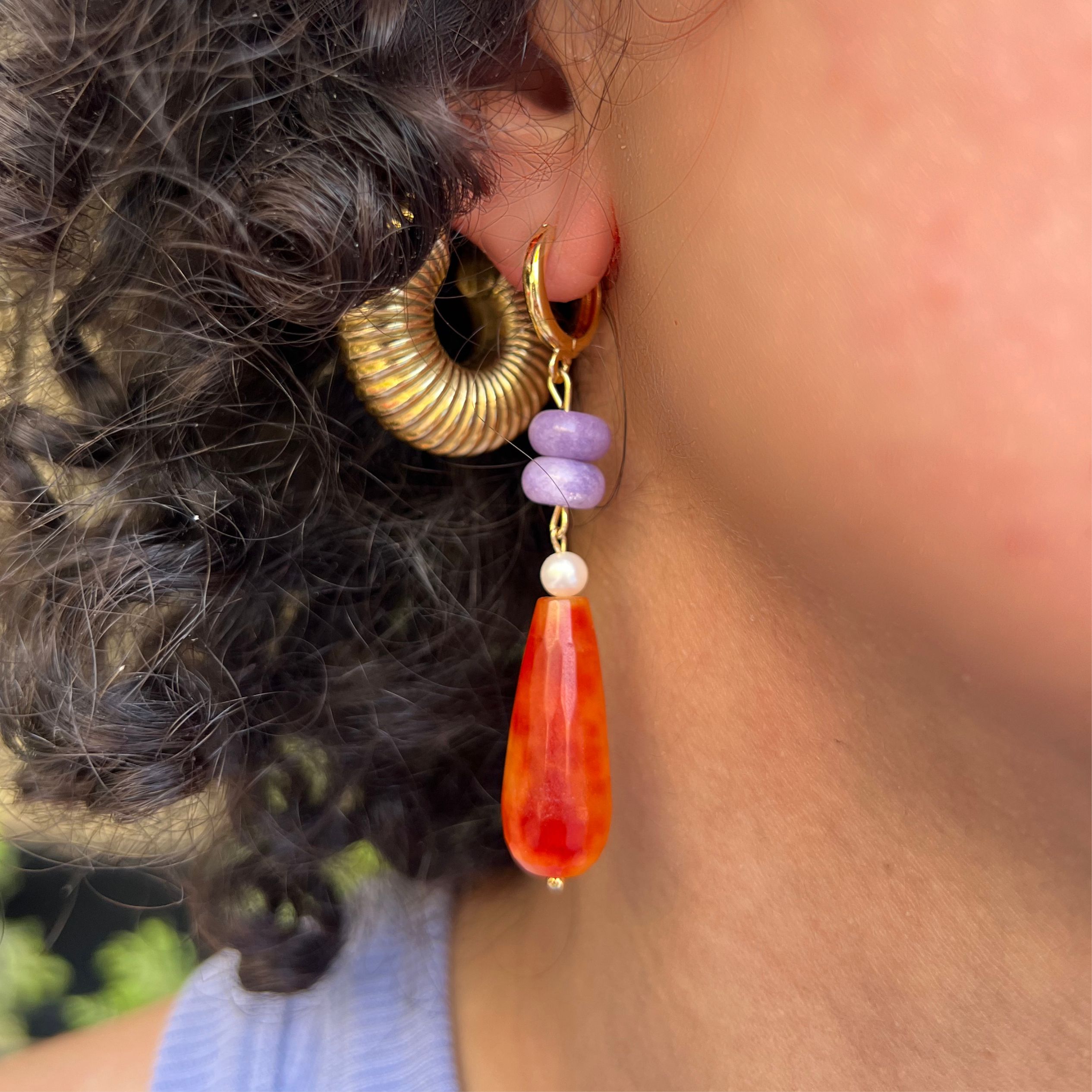 Iris Earrings 