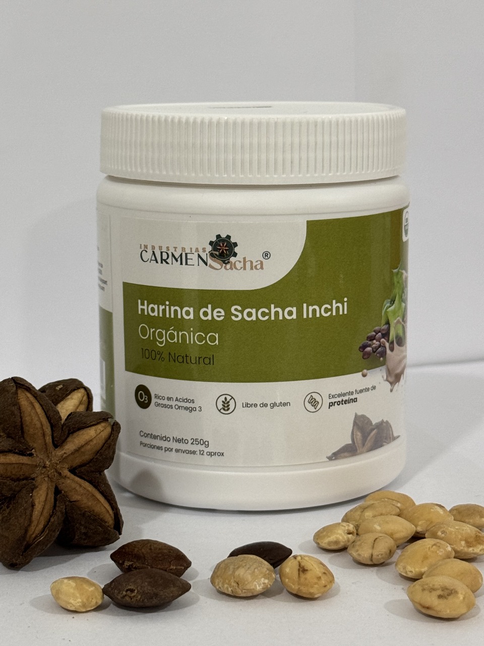 Tarro de Harina de SachaInchi por 250 g