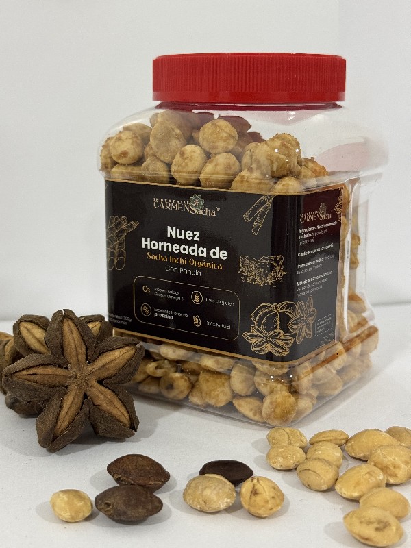 Nuez Horneada de Sacha Inchi Orgánica