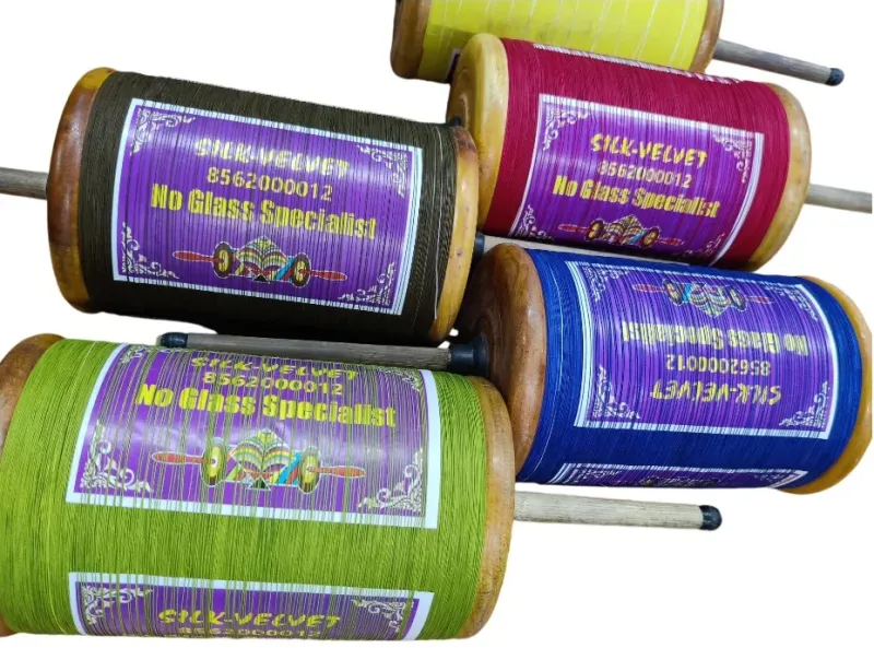 World’s most powerful 8400 manjha || SILK VELVET Branded Manjha || 6000var/gaz Manjha Length || Sharp Cutting Solution