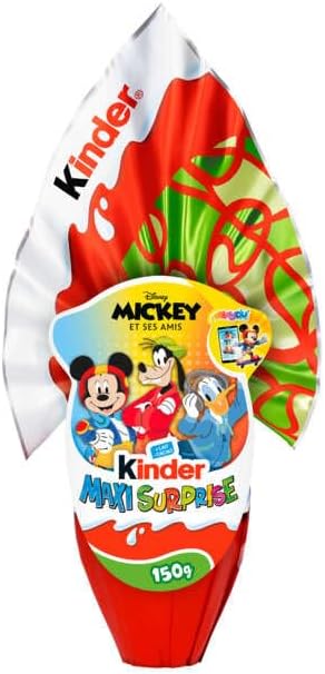 Kinder Huevo Maxi Sorpresa Mickey 150g