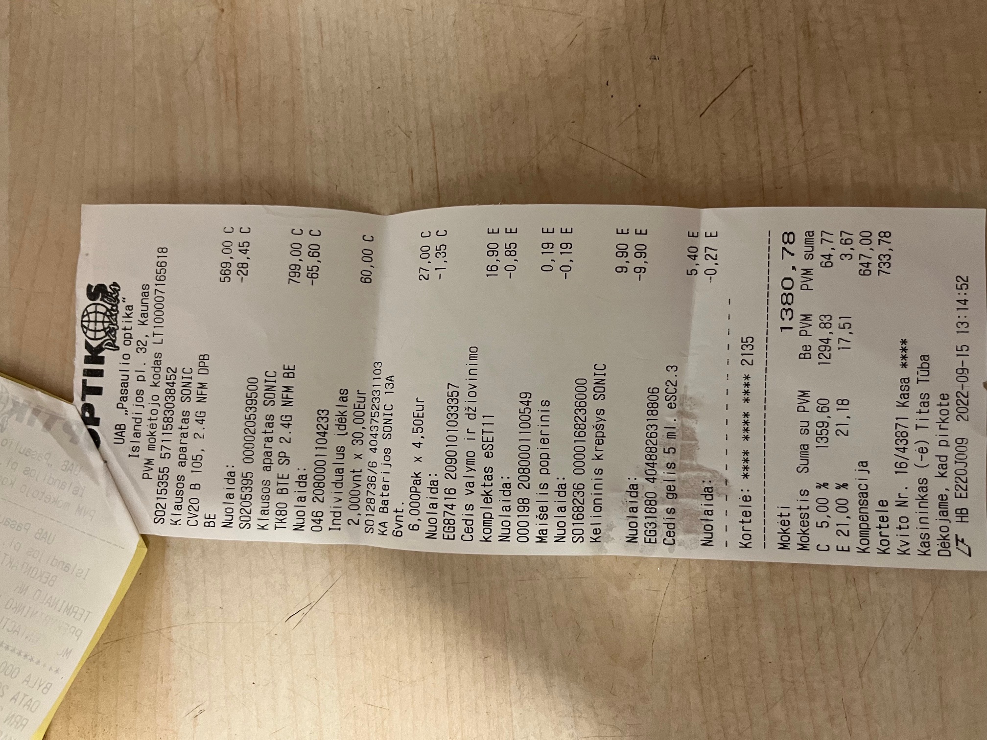 Naujos kartos klausos aparatų pora