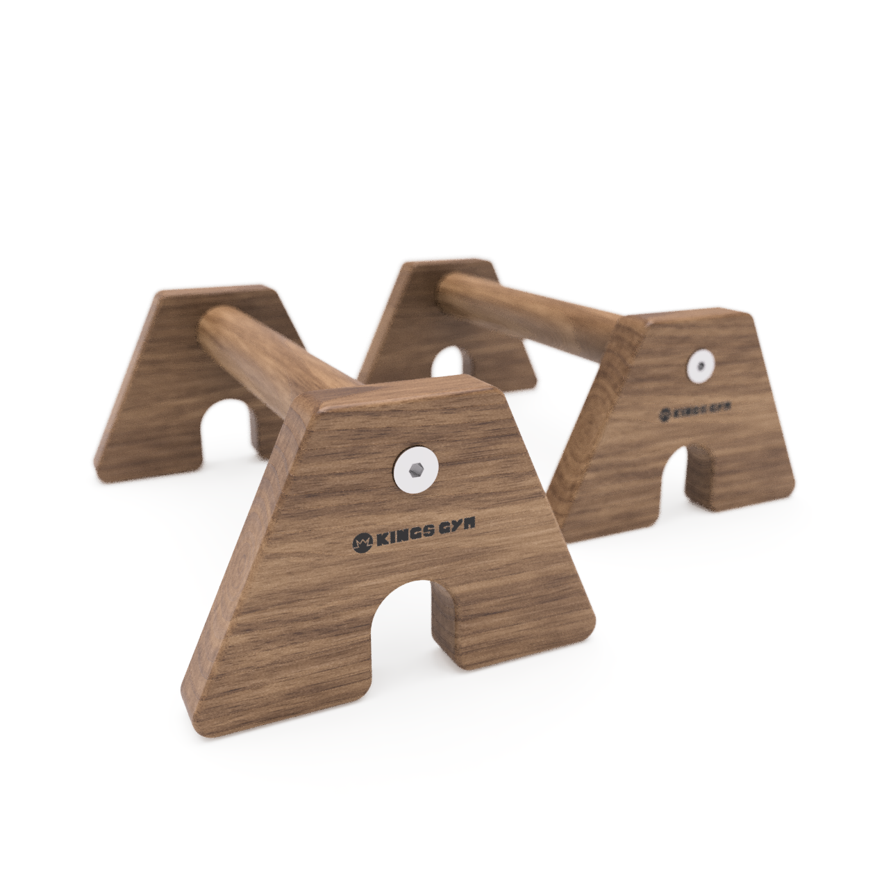 A-LIGN Parallettes Walnuss