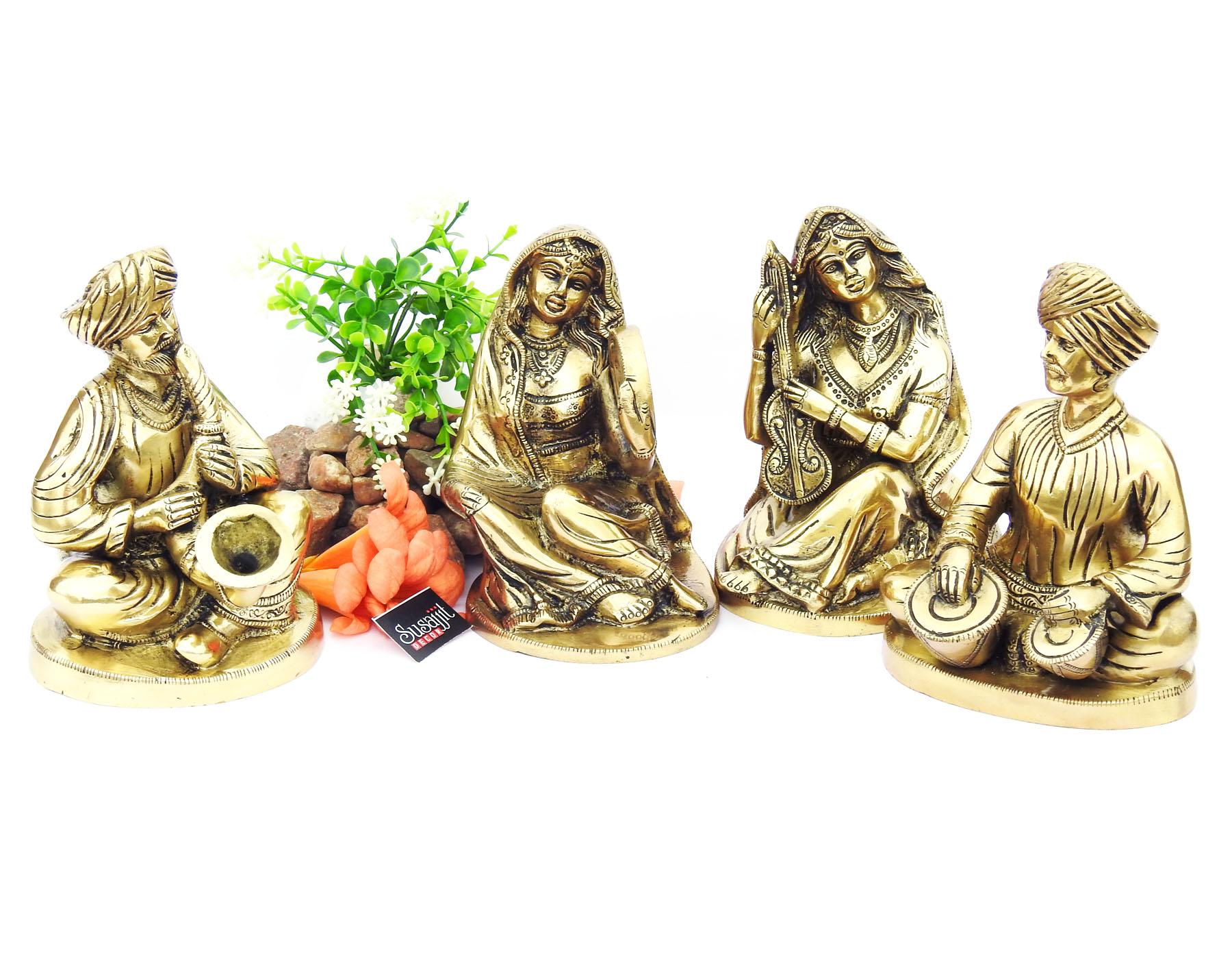 Traditional Musician Figurines