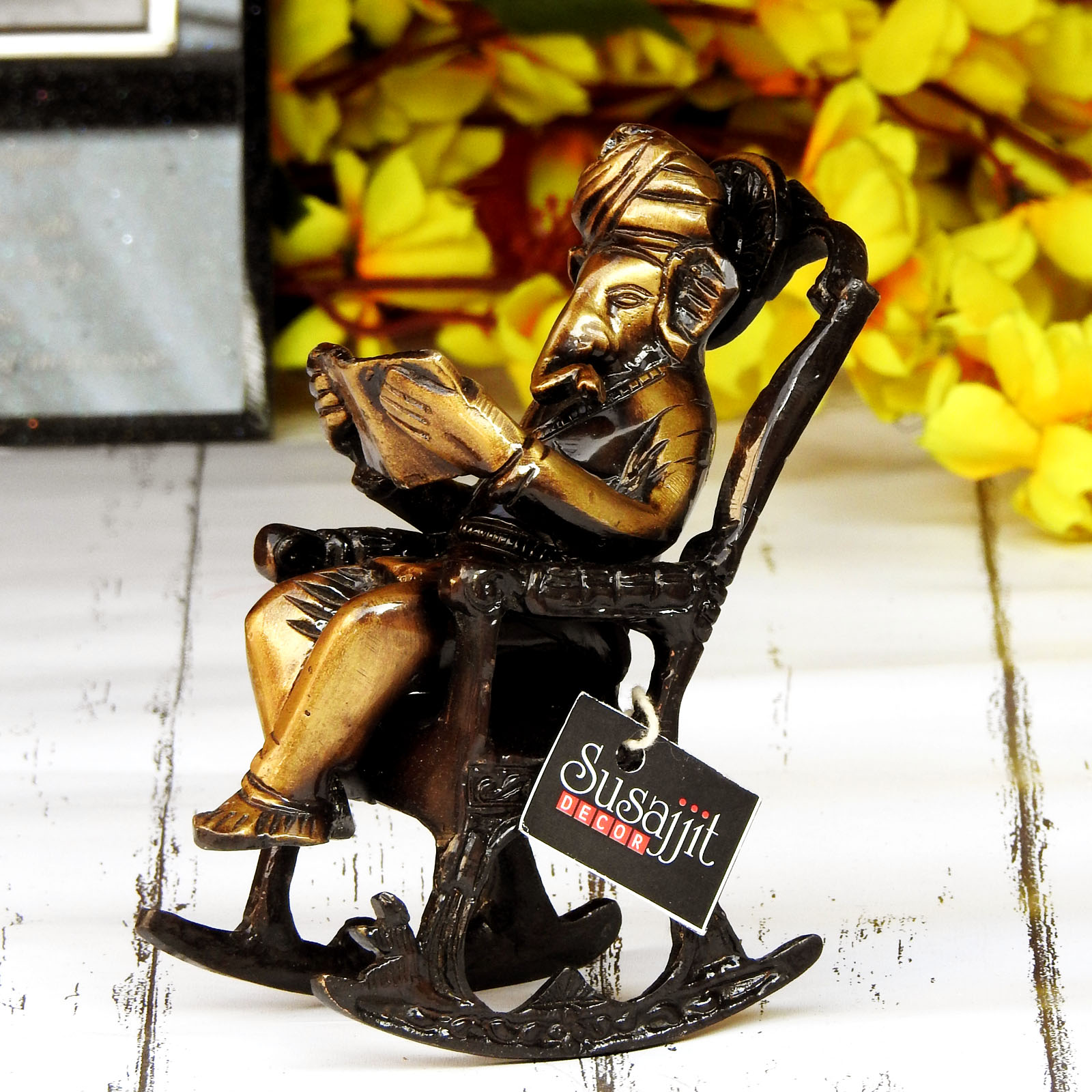 Decorative Reading Figurine