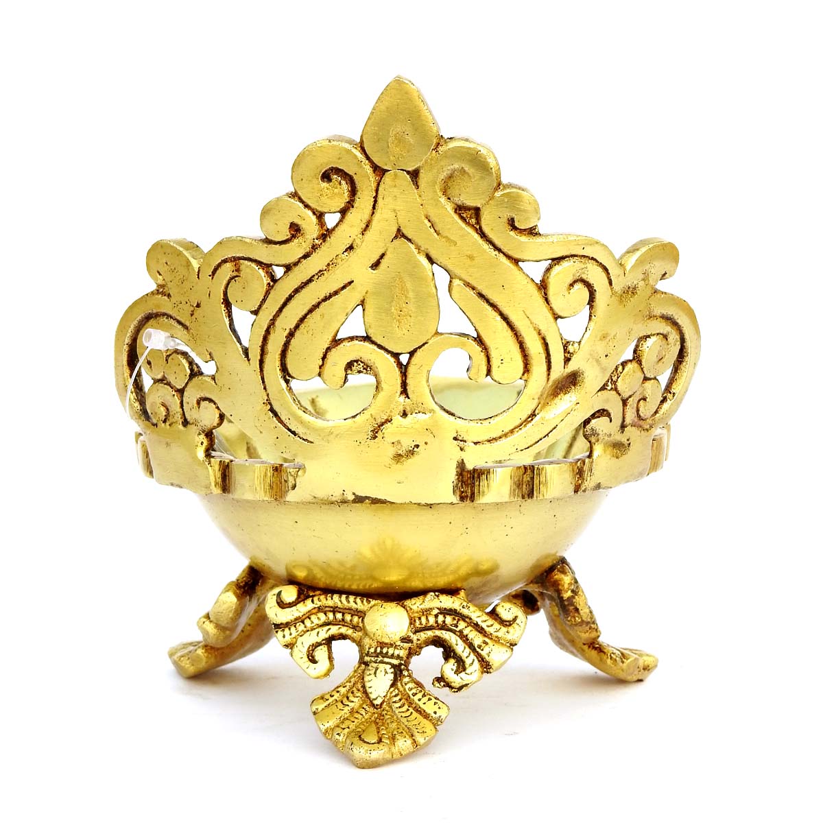 Brass Table Diya ,Mini Urli Diya