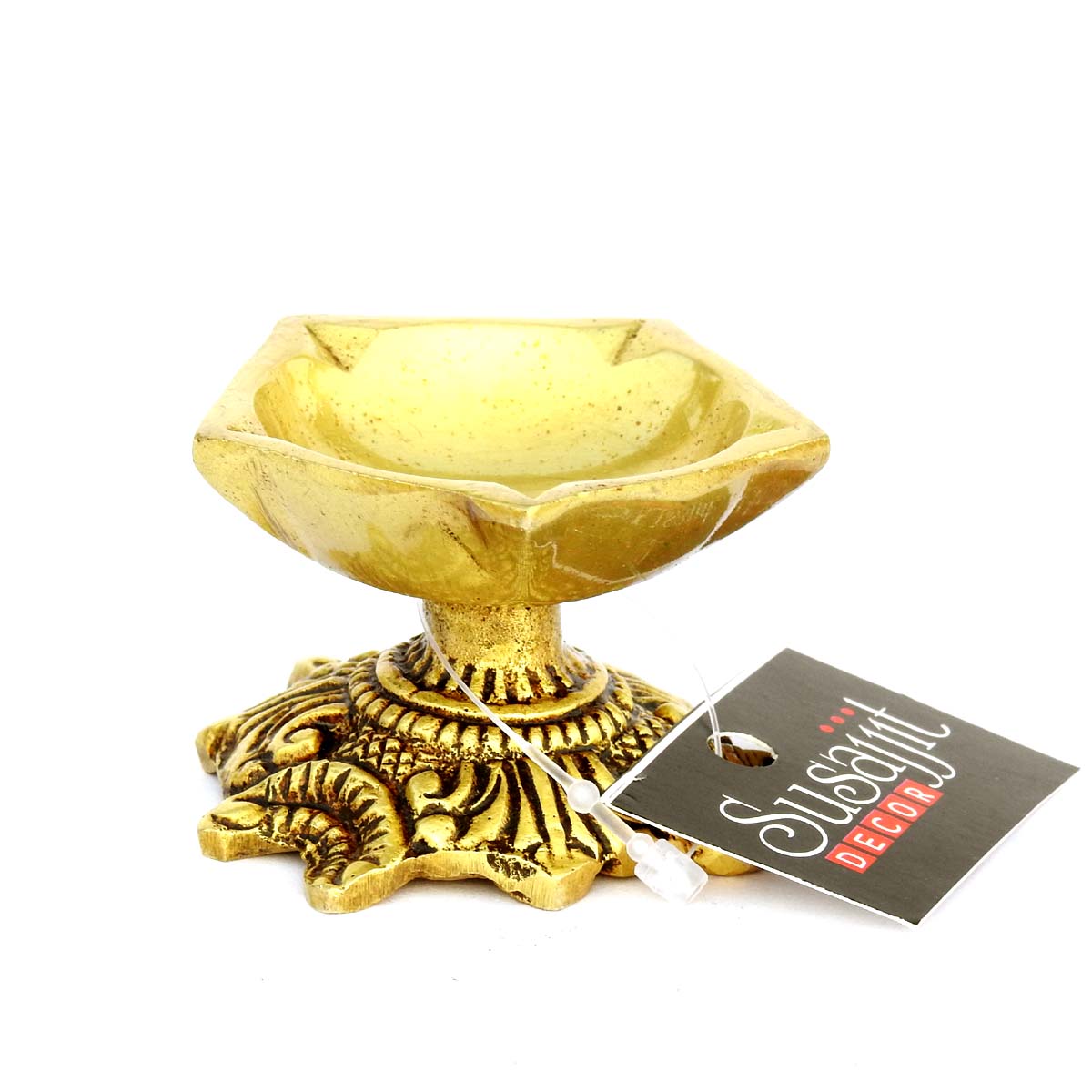 Small Brass Arti Diya