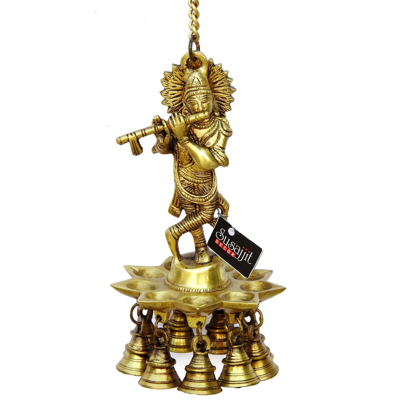 Brass Krishna Wind Chime