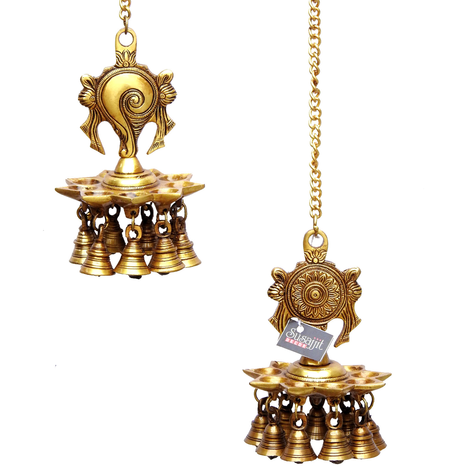 Traditional Hanging Brass Bells