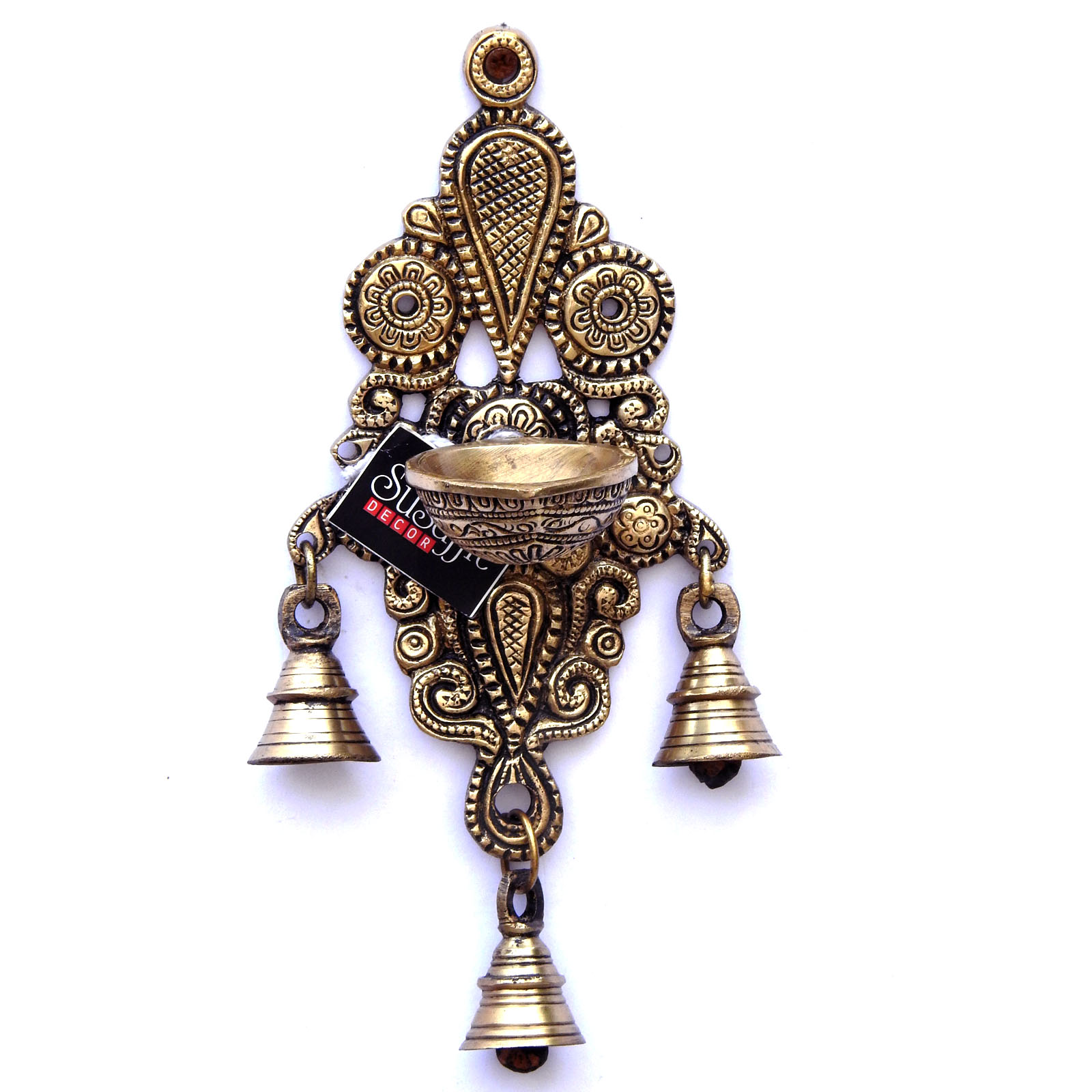 Brass Wall Hanging Diya