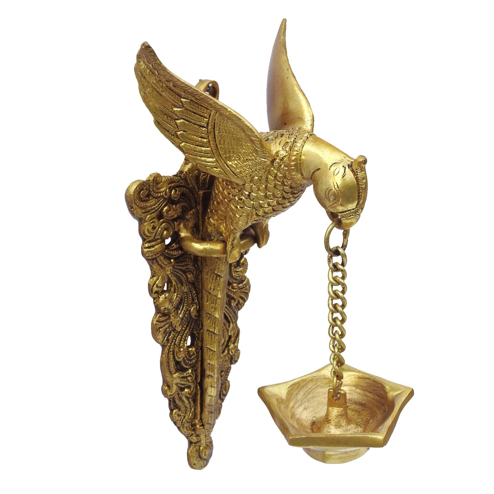 Brass Bird Wall Lamp