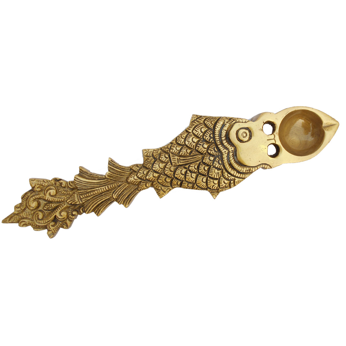 Brass Fish Shaped Bottle Opener