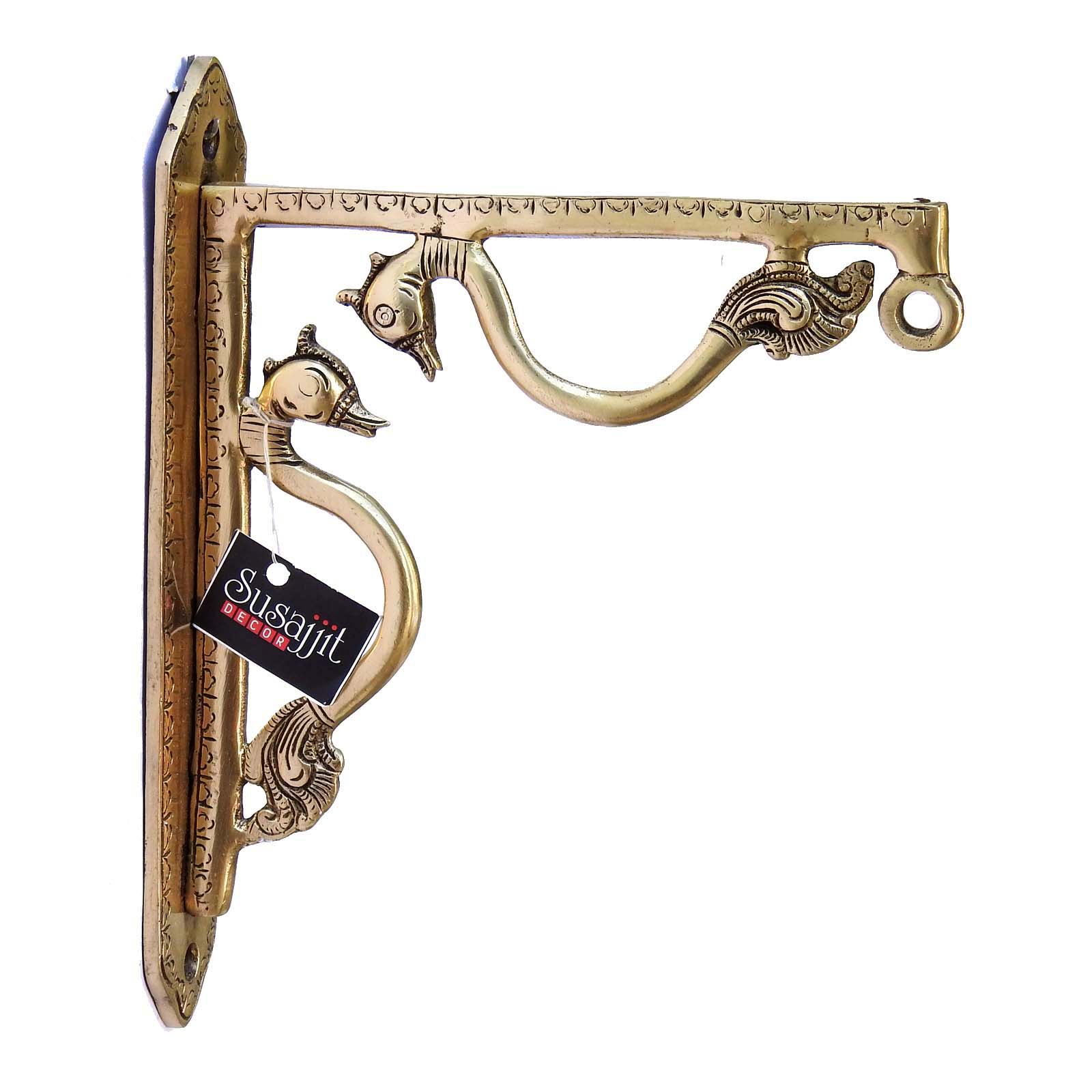 Decorative Brass Wall Bracket